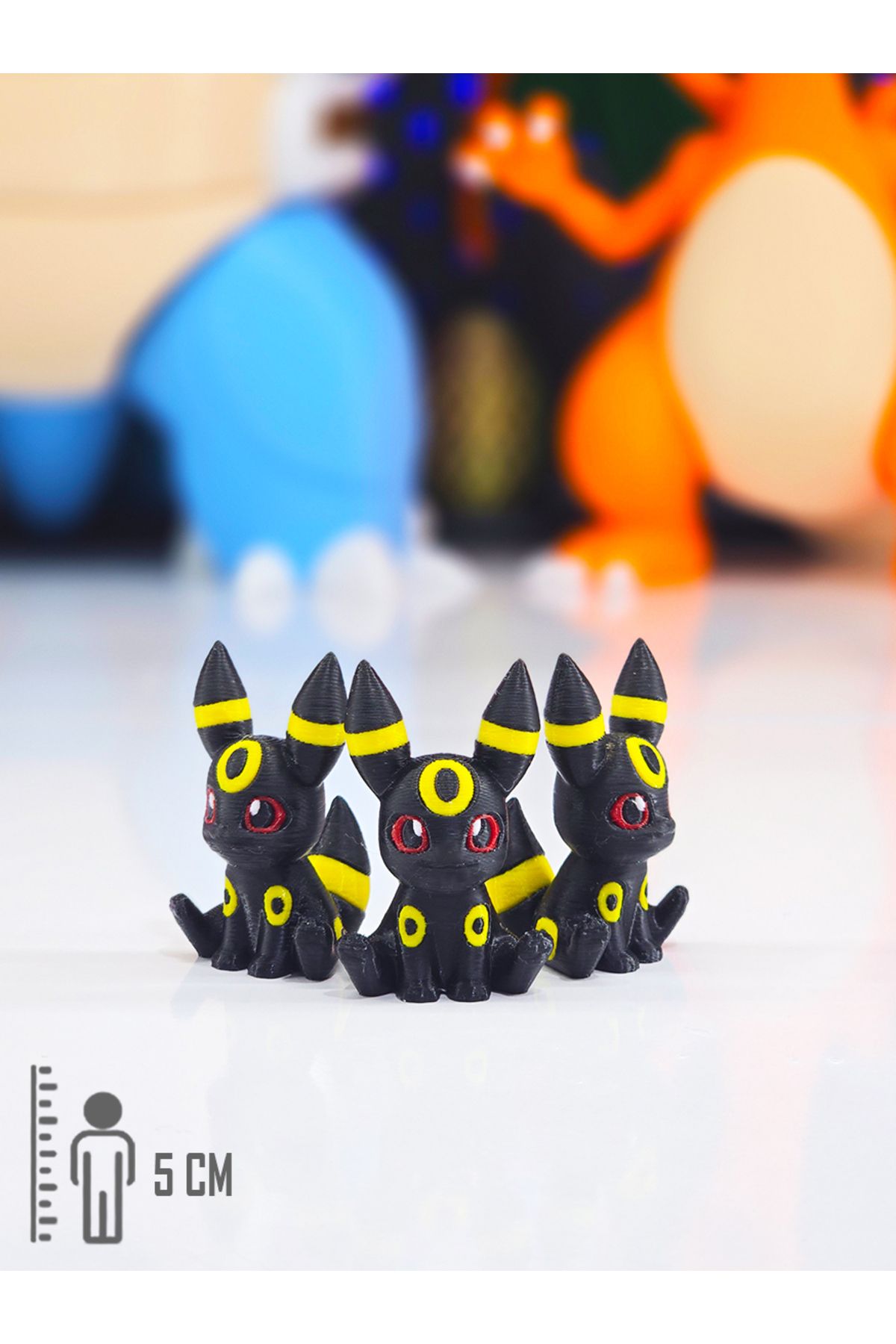Suelo Butik Pokemon Umbreon Figürü Pokemon Figür Oyuncakları 5 Cm (1 Adet)