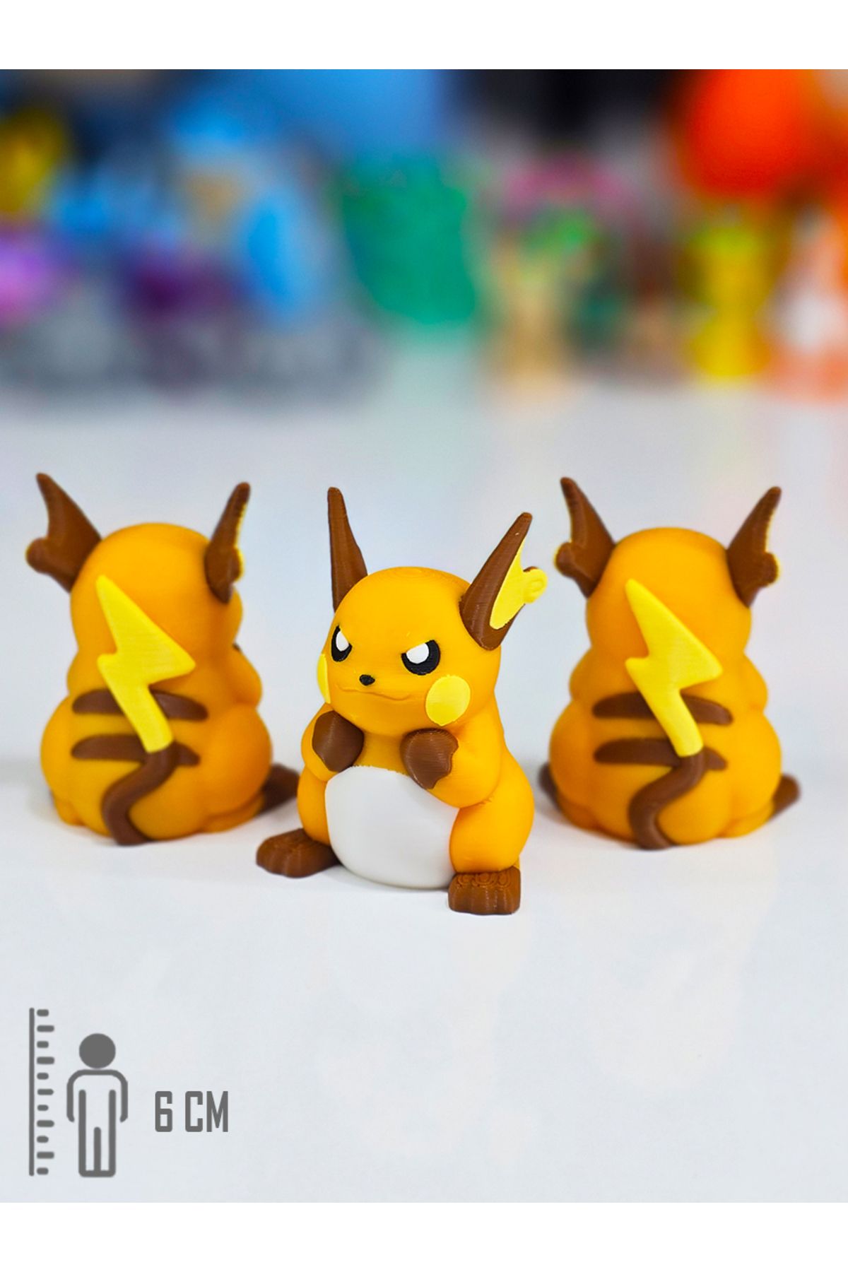 Suelo Butik Pokemon Raichu Figürü Pokemon Figür Oyuncakları 6 Cm (1 Adet)
