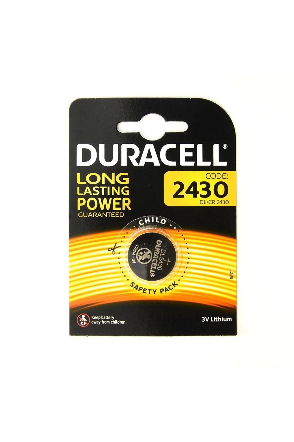 ShopNova Duracell Yuvarlak Düğme Pil 2430 3 Volt