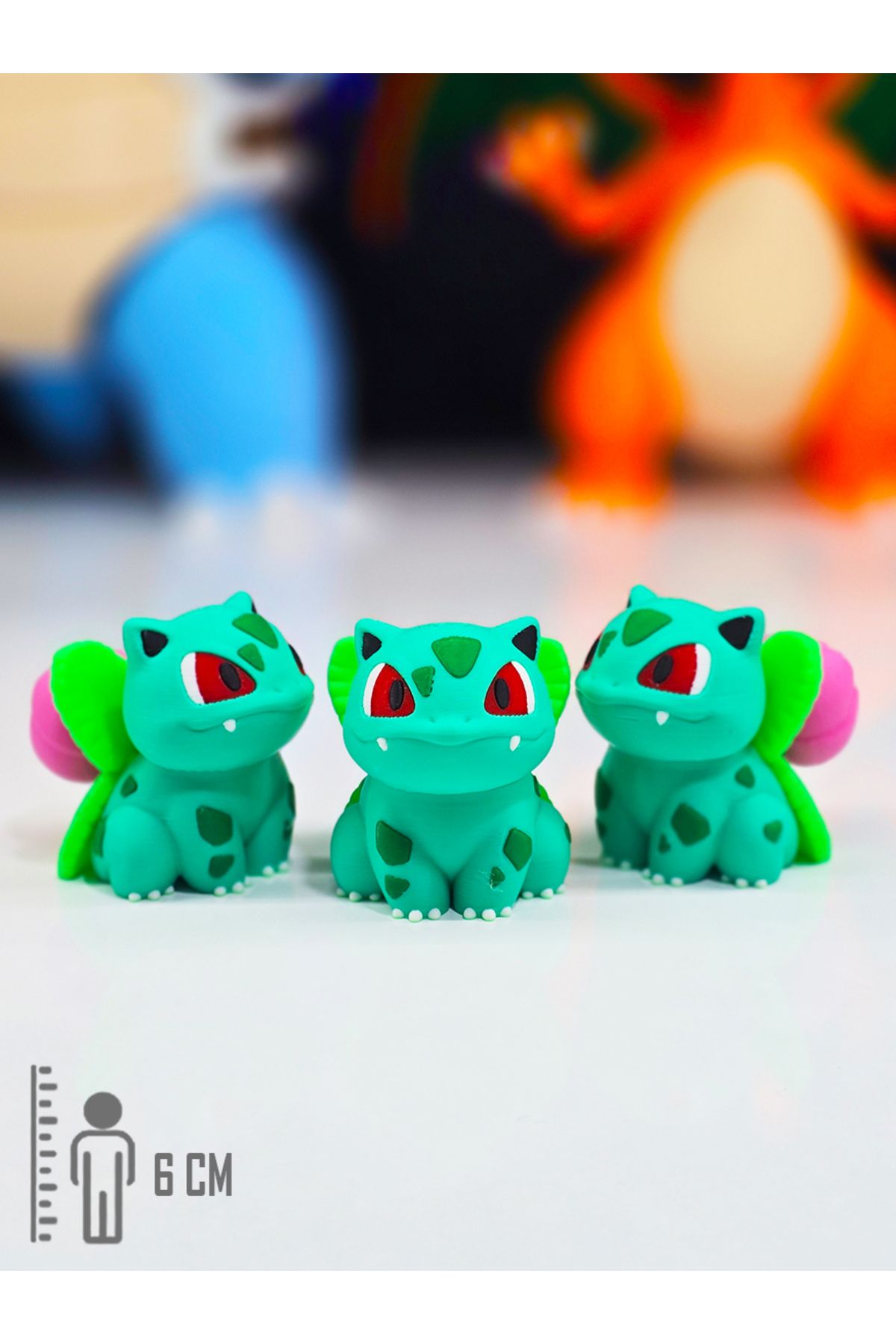 Suelo Butik Pokemon Ivysaur Figürü Pokemon Figür Oyuncakları 6 Cm (1 Adet)