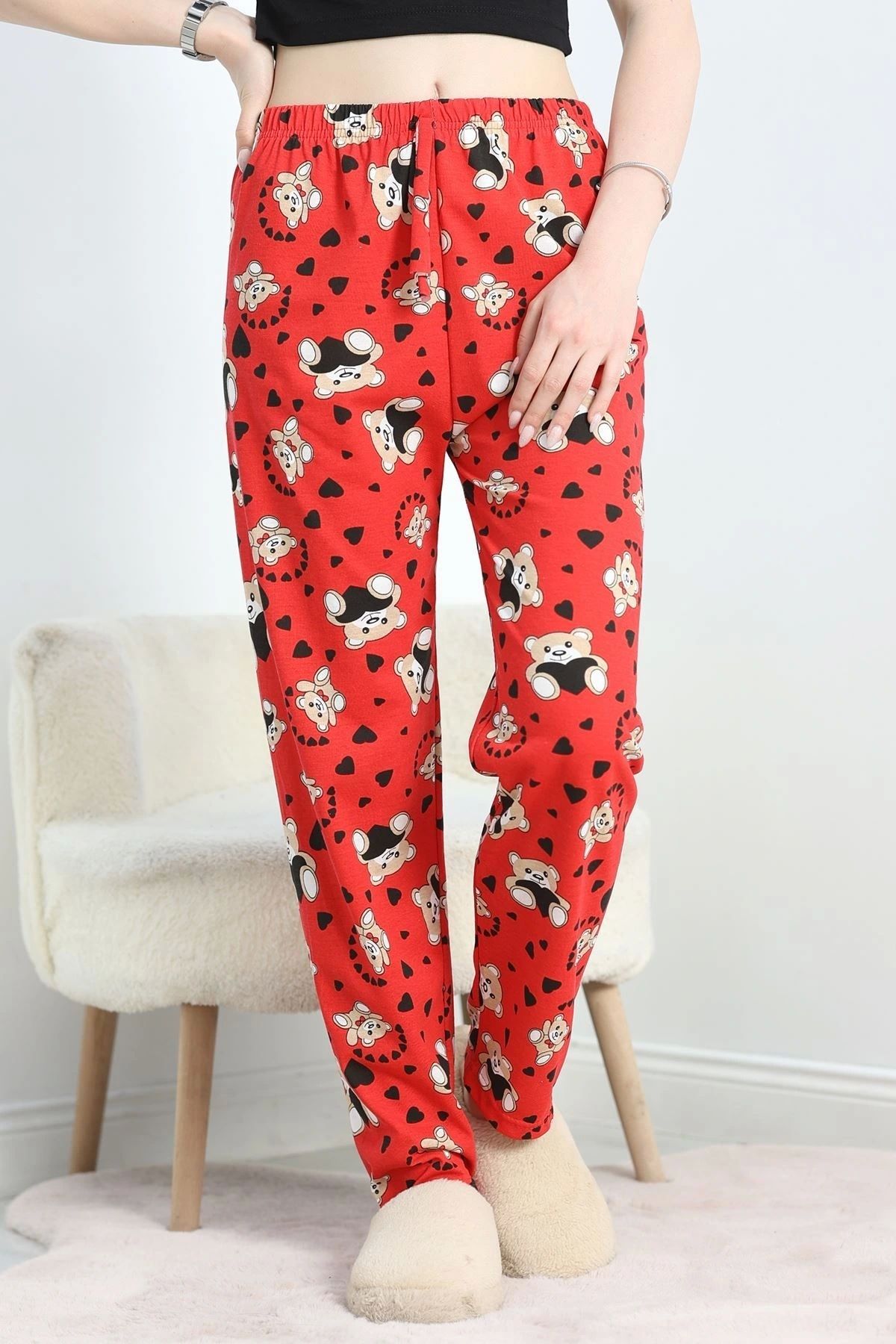 OurStyles Rotasyon Pijama Altı Laciyeşil - 50192.1929.