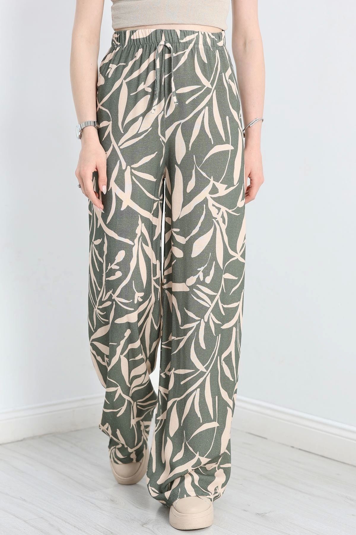 OurStyles Dokuma Viskon Pantolon Kahve - 40996.701.