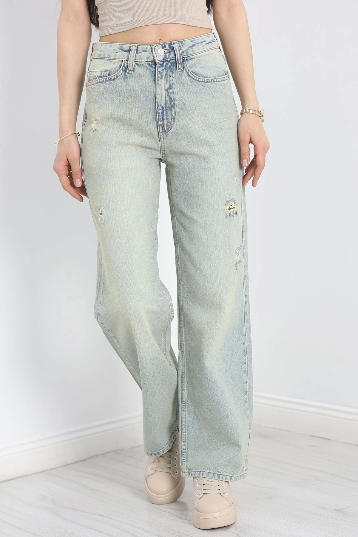 OurStyles Lazerli Kot Pantolon Tintbuz - 30750.1966.