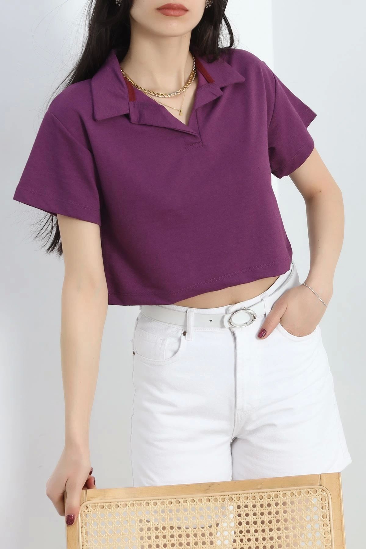 OurStyles Polo Yaka Tişört Gri - 21171.200.