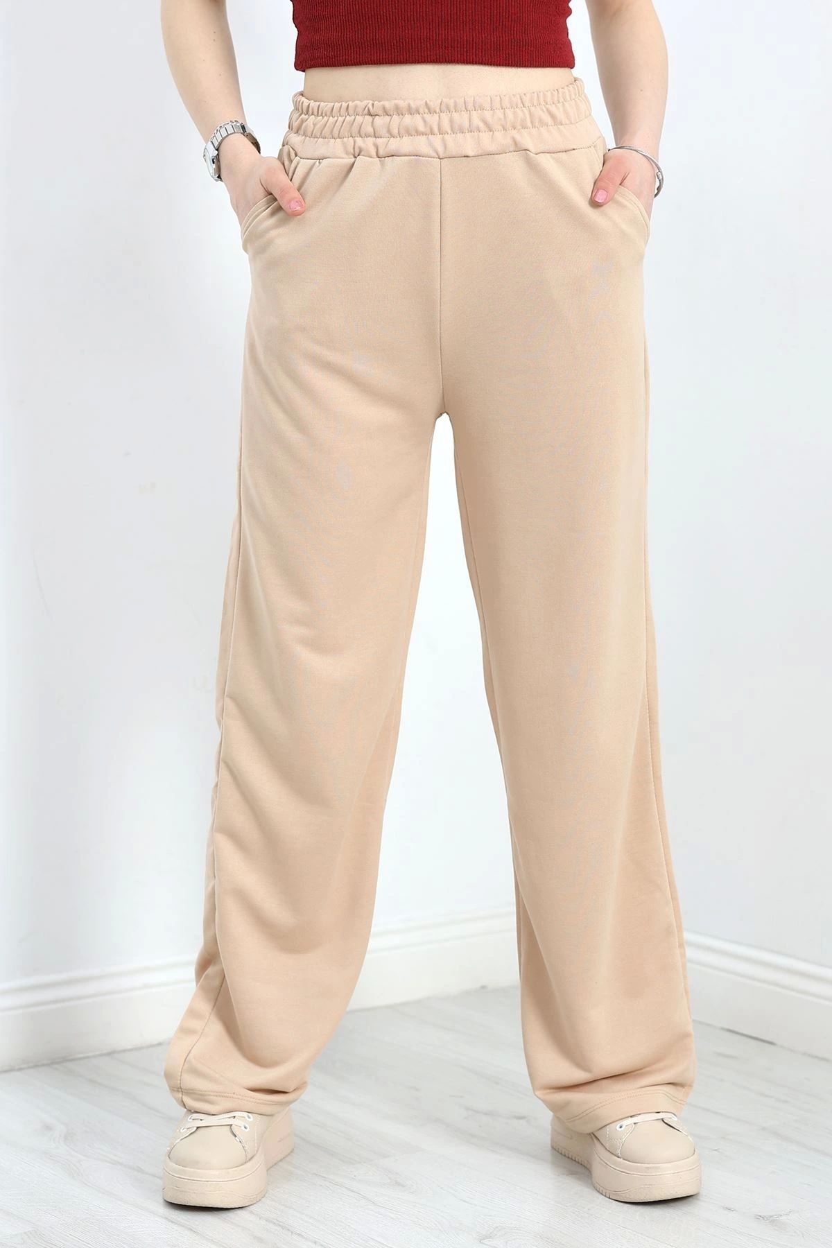 OurStyles 2 İplik Penye Eşofman Altı Bordo - 20281.1878.