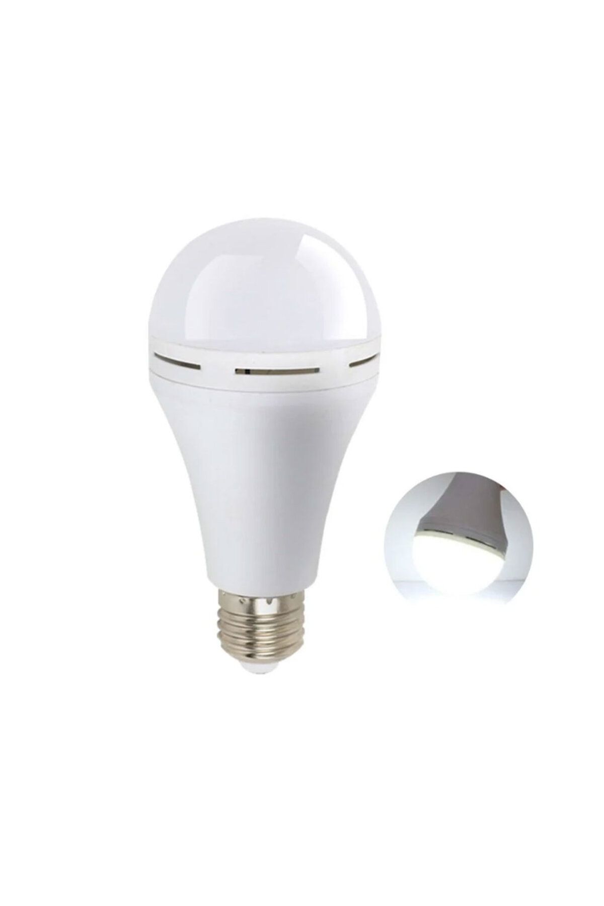 Cata Ct-4229B 9W Şarjlı Led Ampul Beyaz Işık