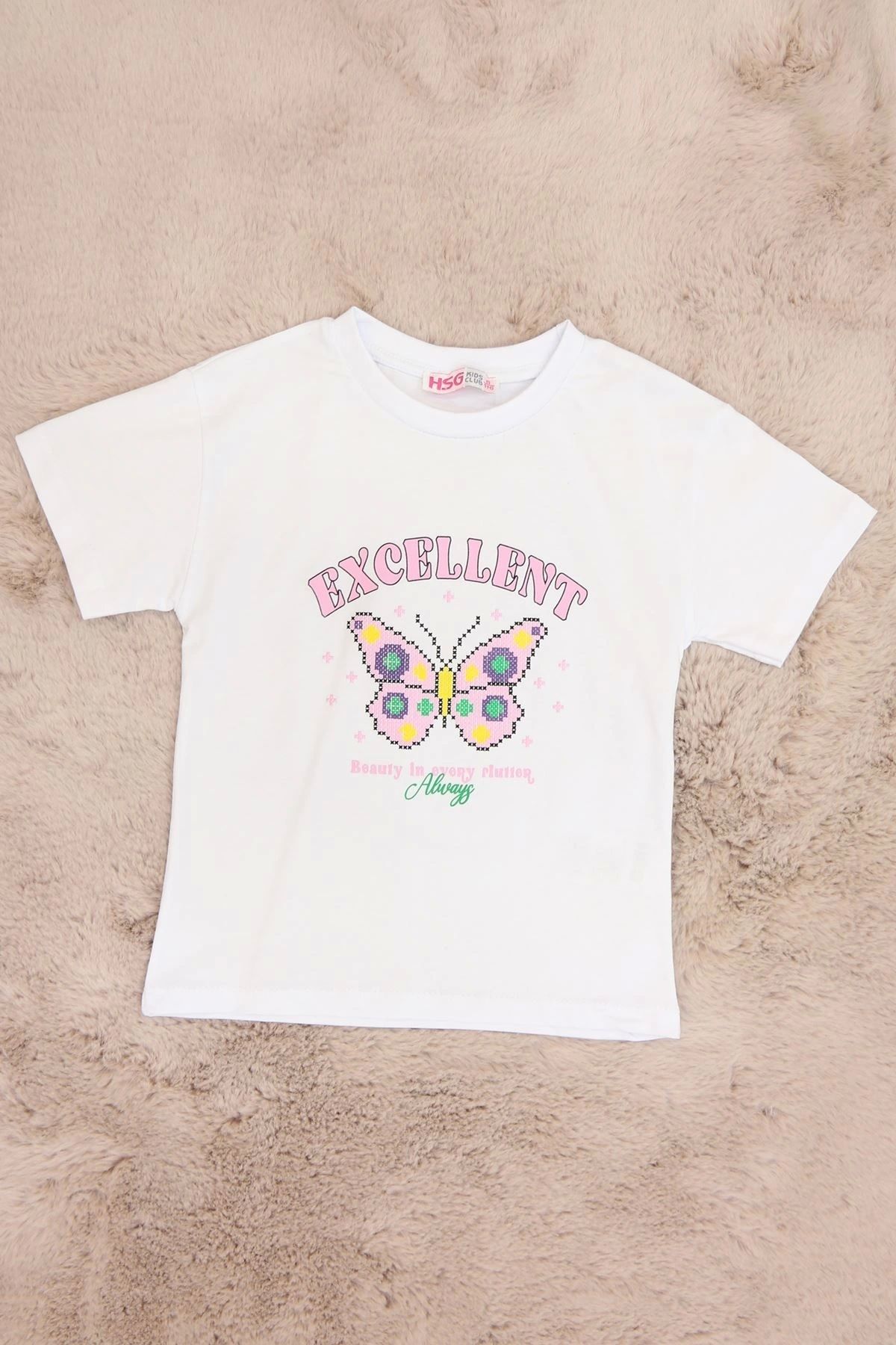 OurStyles 6-9 Yaş Çocuk Tişört Yeşil - 6252040.1576.