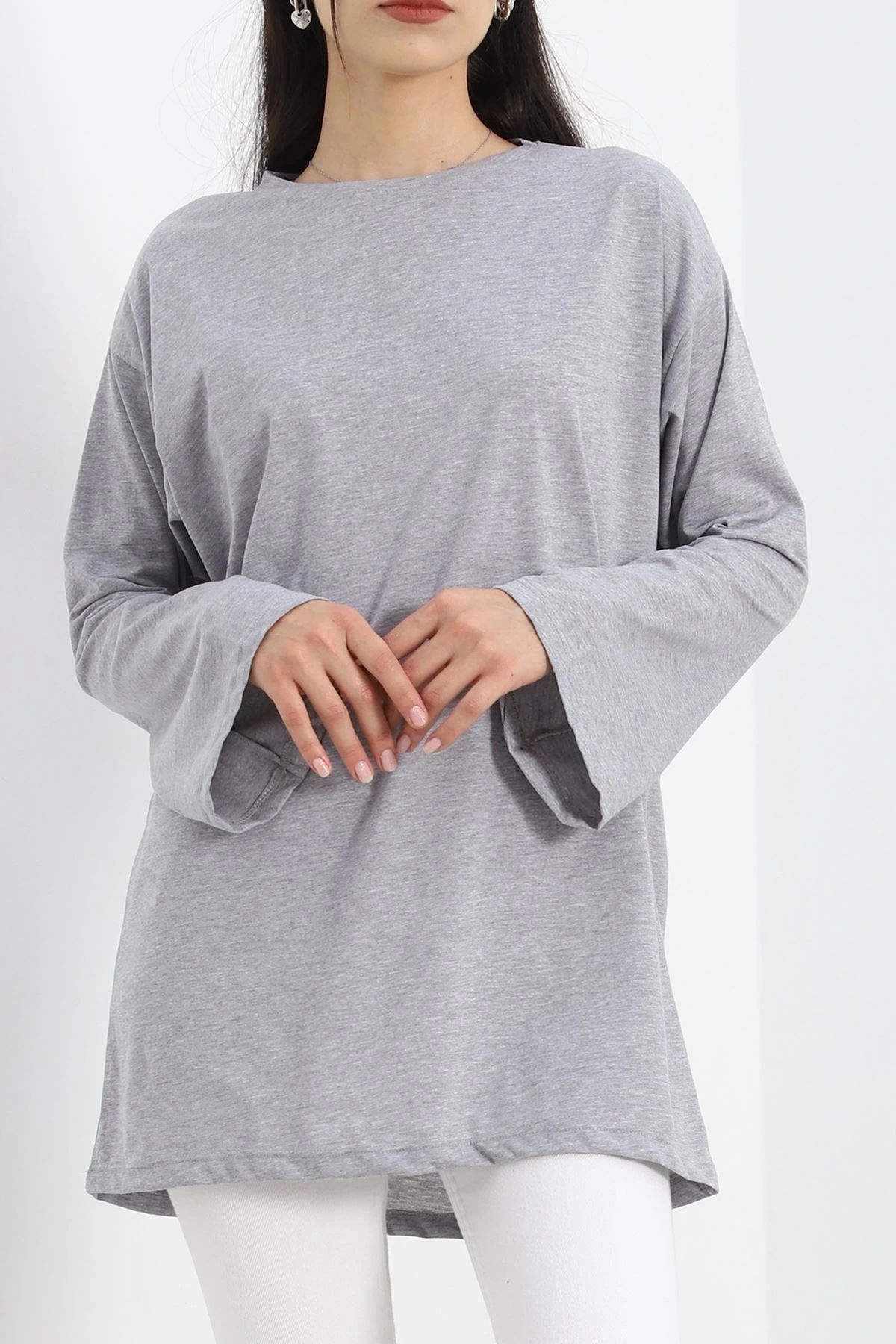 OurStyles İspanyol Kol Suprem Tunik Zeytinyeşili - 20214.1567.