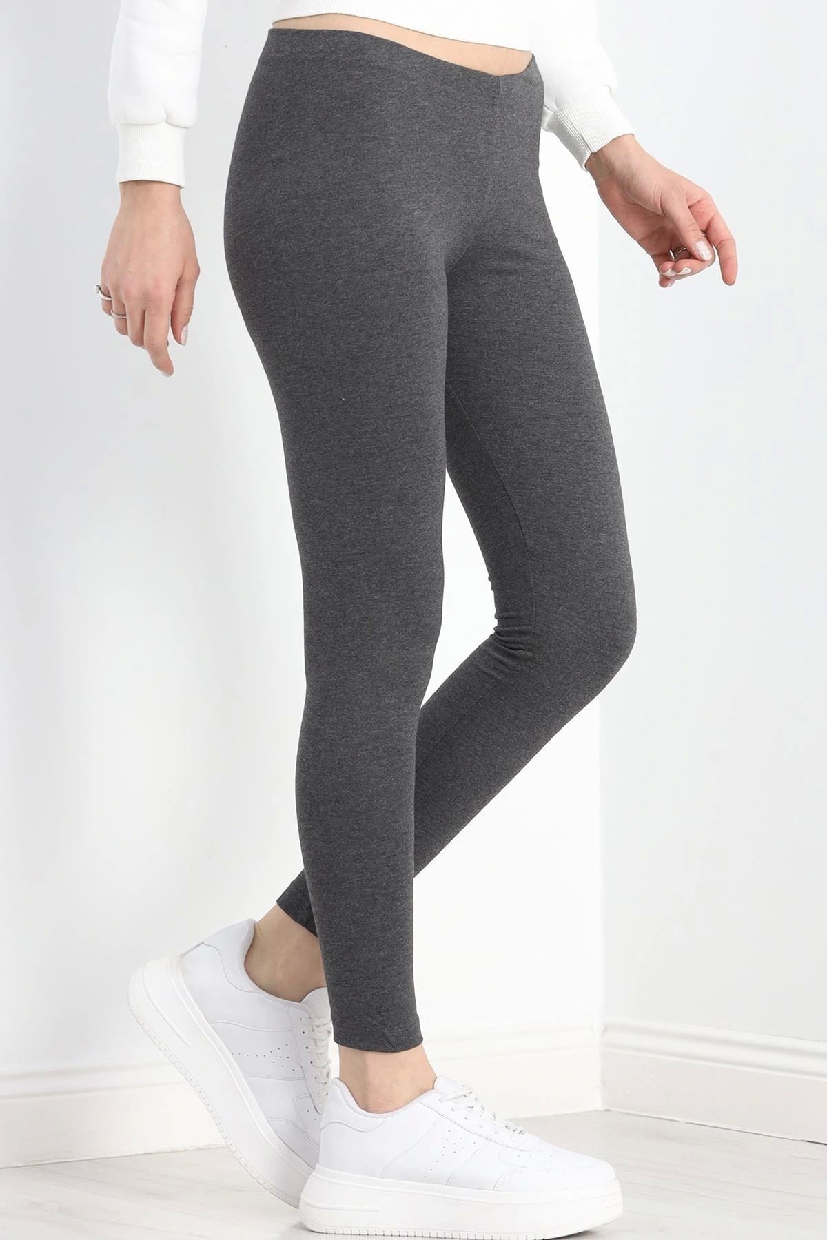 OurStyles Kompakt Lyc Düz Tayt Siyah - 20513.200.