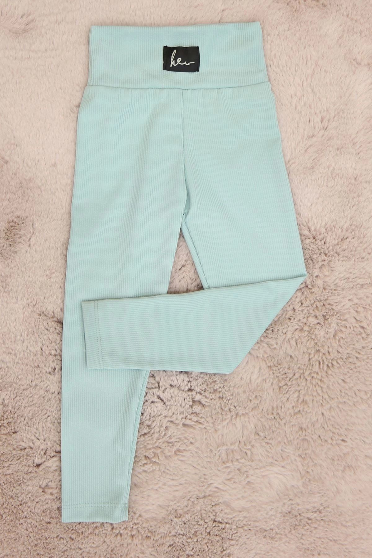 OurStyles 3-7 Yaş Fitilli Çocuk Tayt Siyah - 50462.1780.
