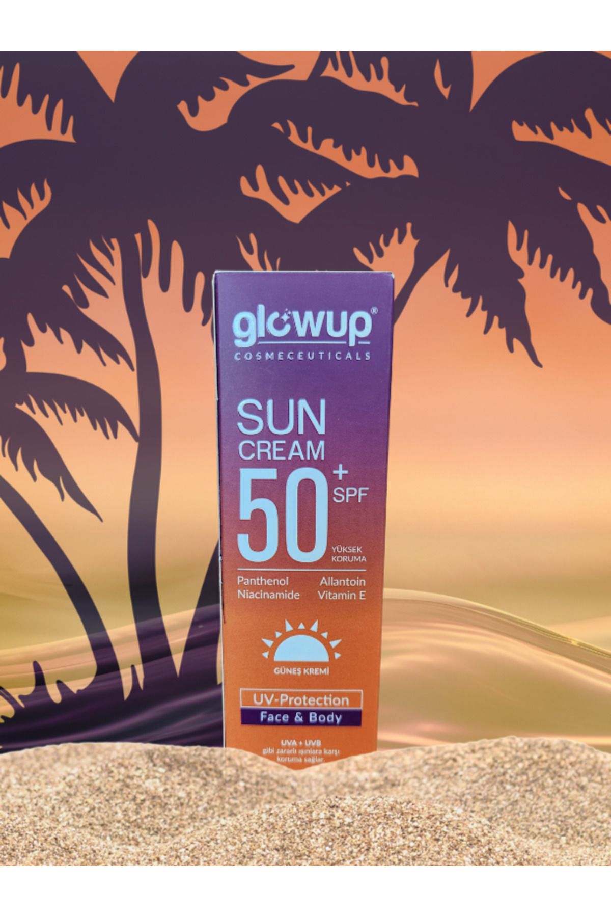 GlowUP Yüz Güneş Kremi SPF 50 ( 50 ml)