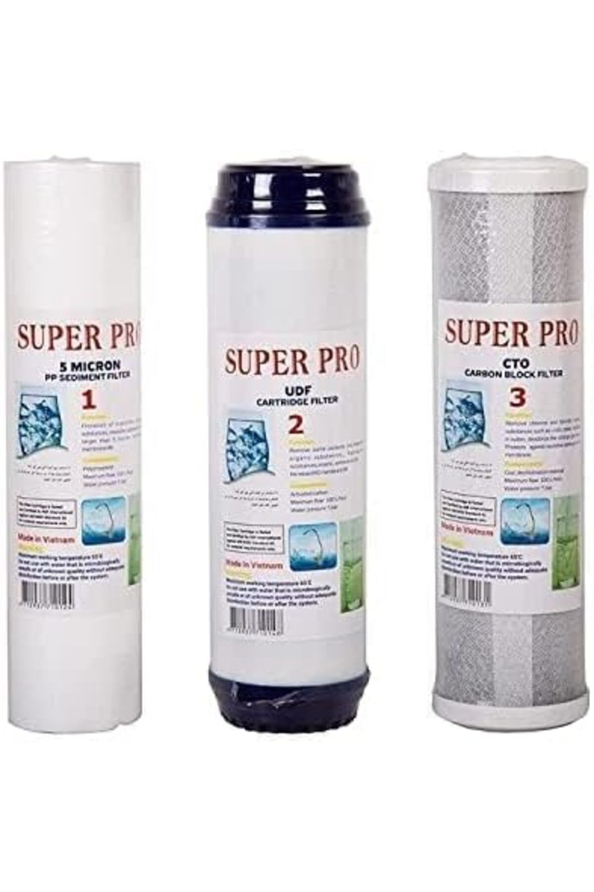 Generic-3 Stages Domestic Desalination Device Set 3