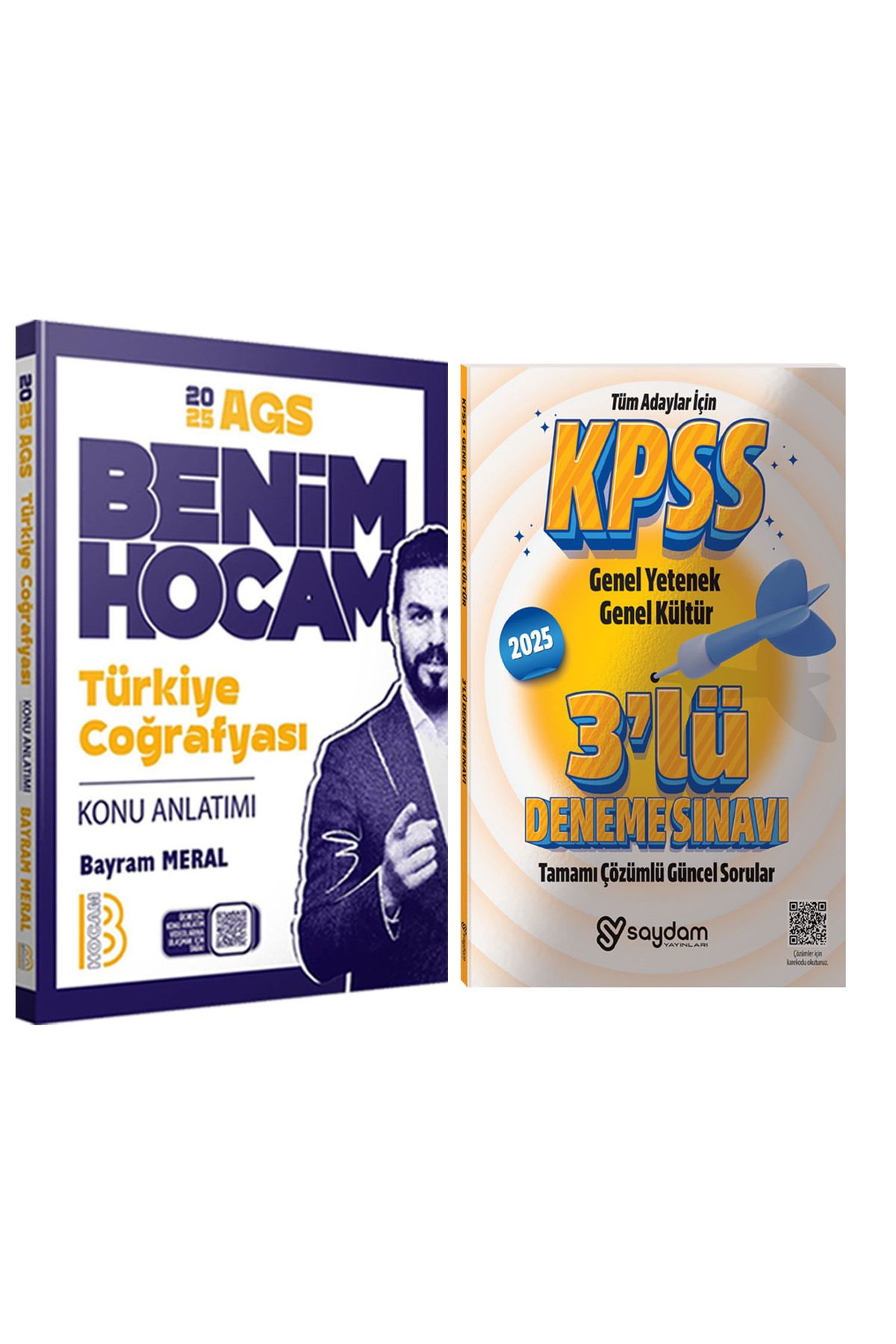 Benim Hocam Yayınları 2025 AGS Türkiye Coğrafyası Konu Anlatımı-2025 Çözümlü 3 Deneme