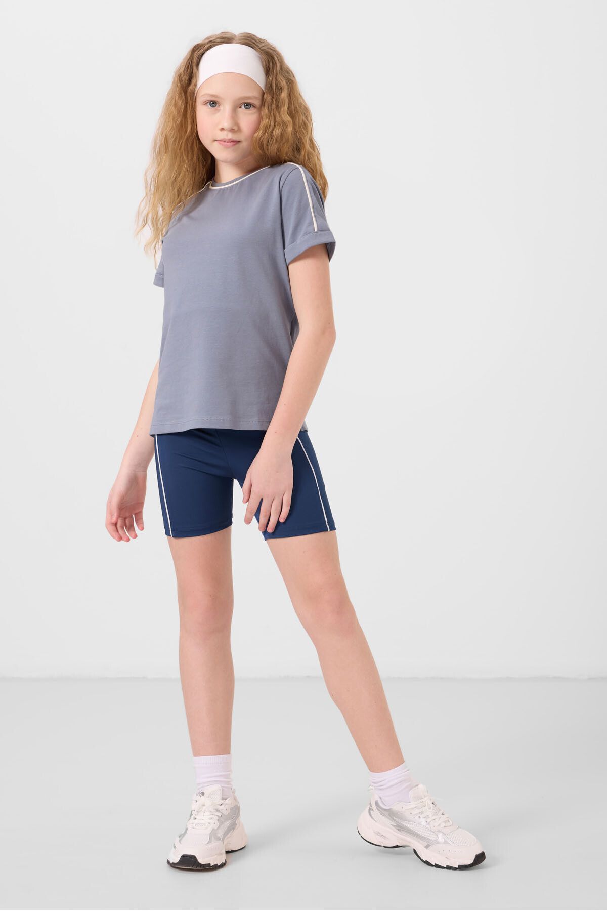 TOMMY LIFE Parlament Esnek Standart Fit Basic Performans Kız Çocuk Tayt - 75189