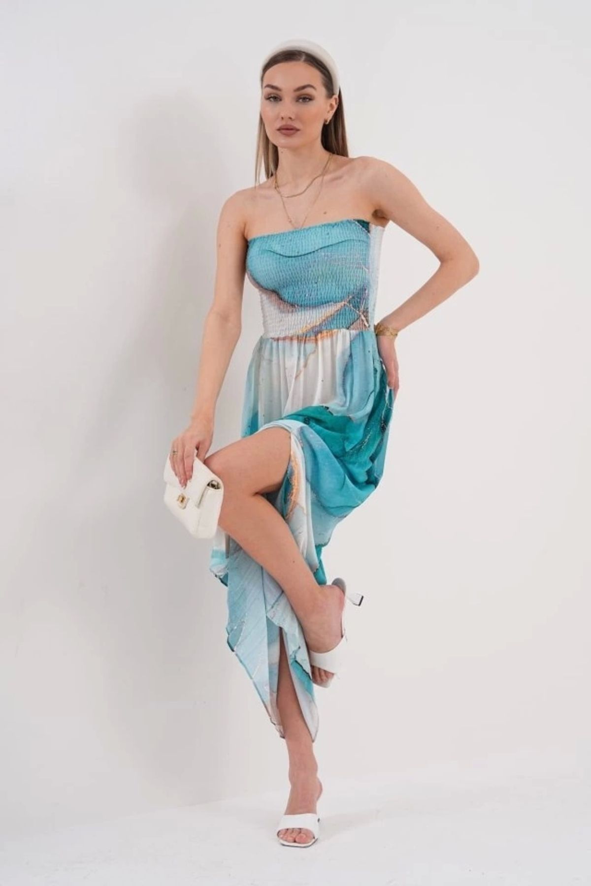Butik STRAPLEZ ELBİSE