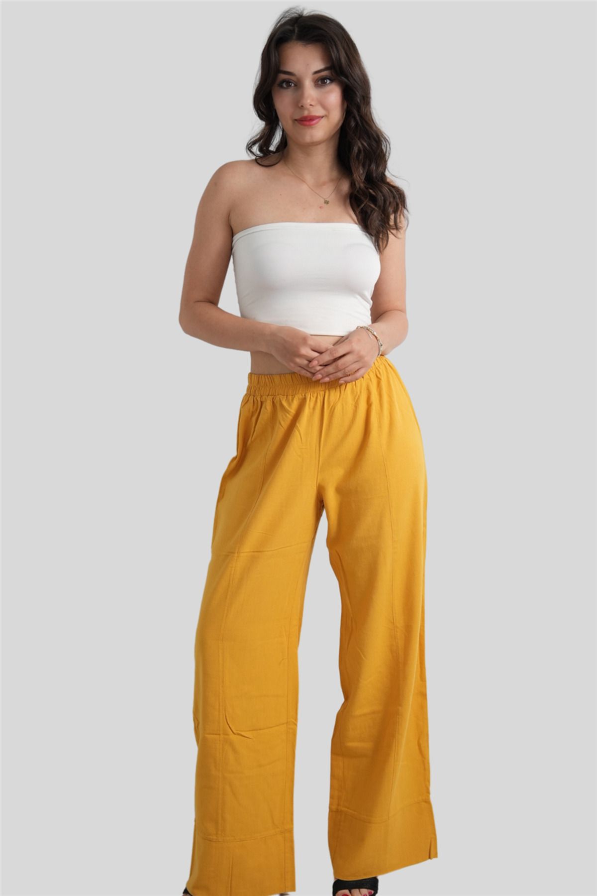 Miss Boheme Hardal Renk Pantolon