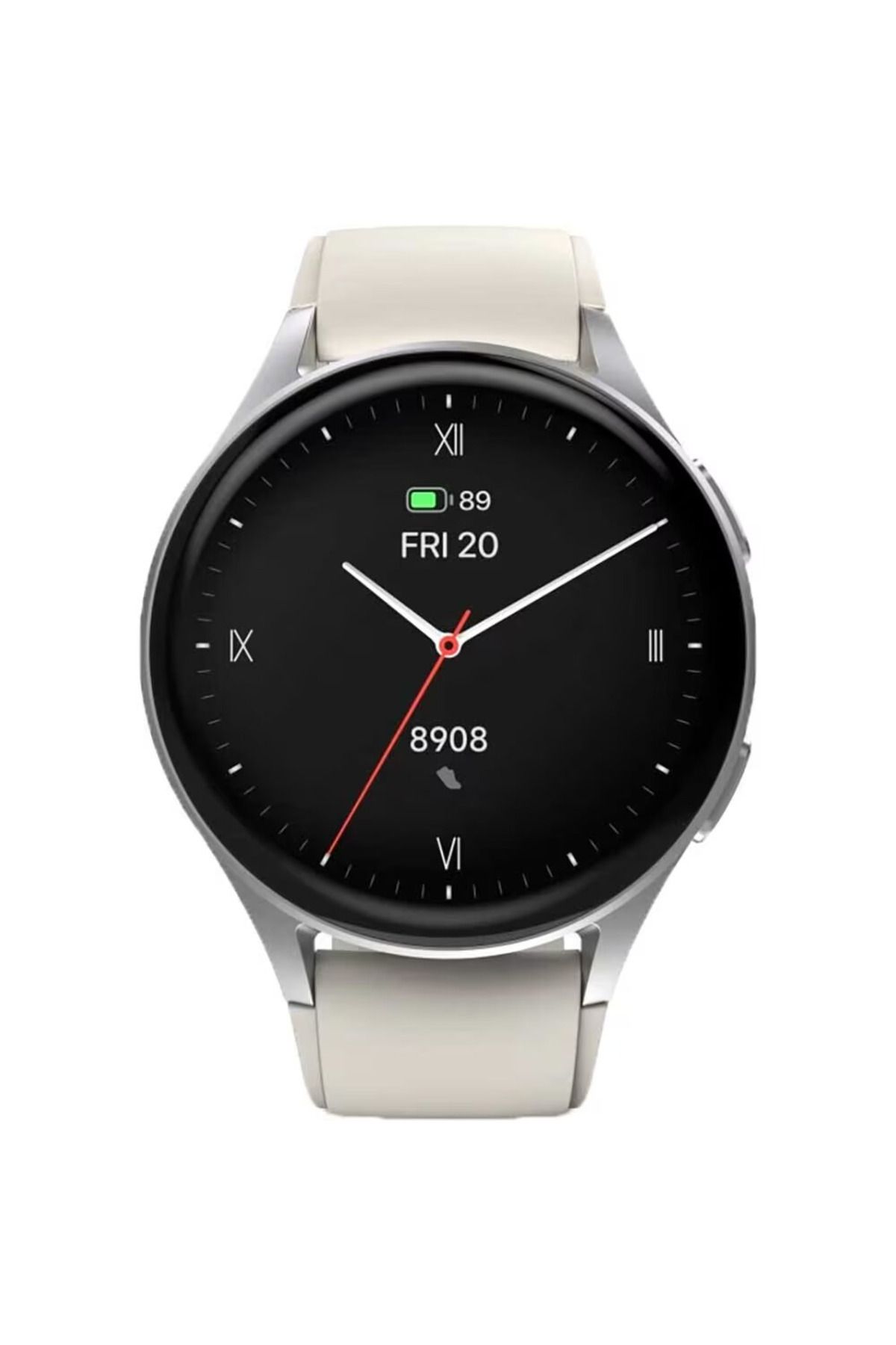 Smart Vibe-Smartwatch Amoled Always On Wix™fit 1.32” Panda Glass, Apel, Gps Track, Asistent Vocal, Platinum 5