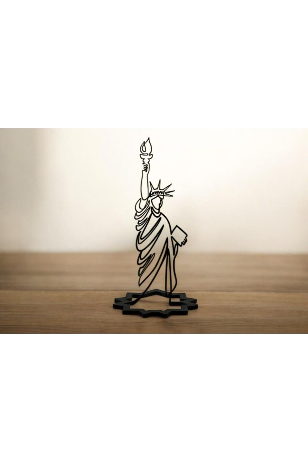 3D Garage Özgürlük Heykeli - Statue of Liberty - Dekoratif Hediyelik Ürün - Özgürlük Anıtı Obje