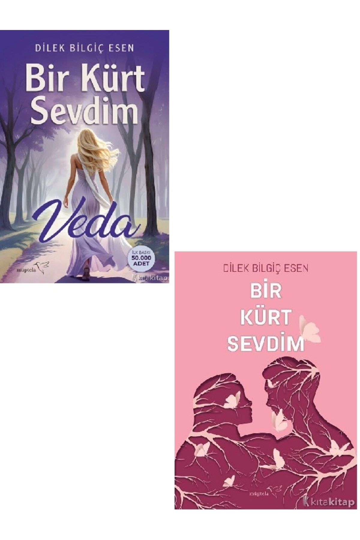 Destek Yayınları Bir Kürt Sevdim-Veda - Bir Kürt Sevdim - Dilek Bilgiç Esen 2 KİTAP ( ÜCRETSİZ KARGO )