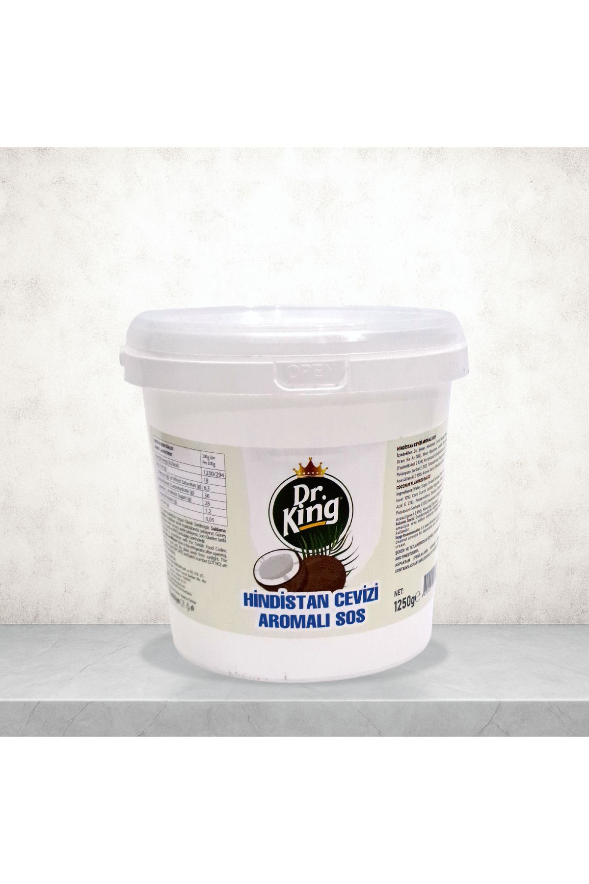 NEW KING HİNDİSTAN CEVİZİ AROMALI SOS 1250 G