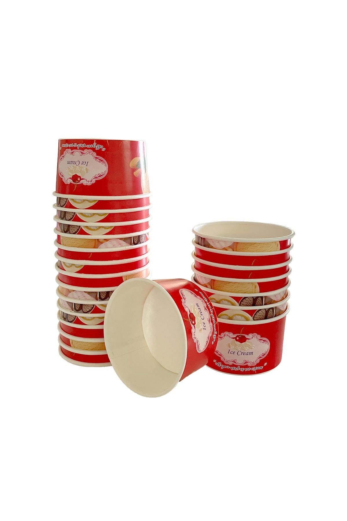 alsepeteavm Roll-up Doğa Dostu Ahşap Dondurma Kaşığı 100lü Paket