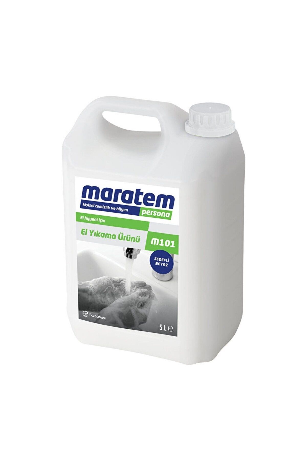 Maratem M101 El Yıkama Ürünü Sedefli Beyaz 5L x 4