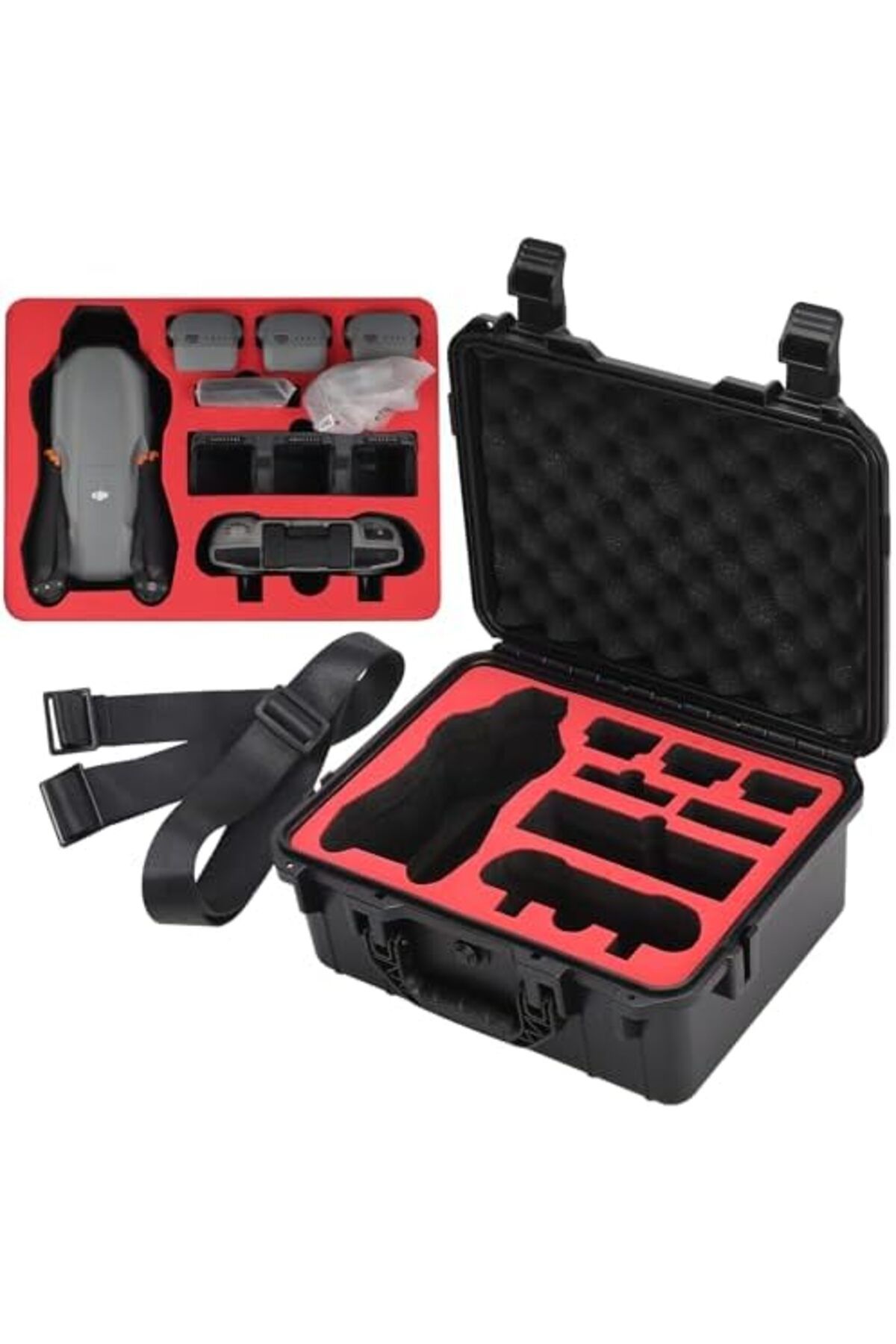 Cesiro Husă Profesională Pentru Dji Air 3s Și Dji Air 3 Fly More Combo Husă Impermeabilă Pentru Dji Air 3s - One Size