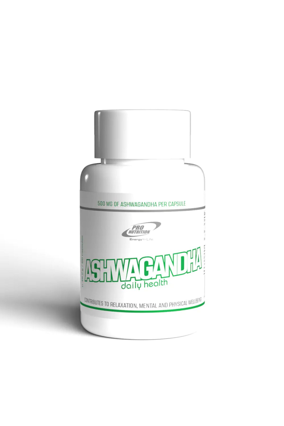 Pro Nutrition Ashwagandha, 60 Capsules - One Size