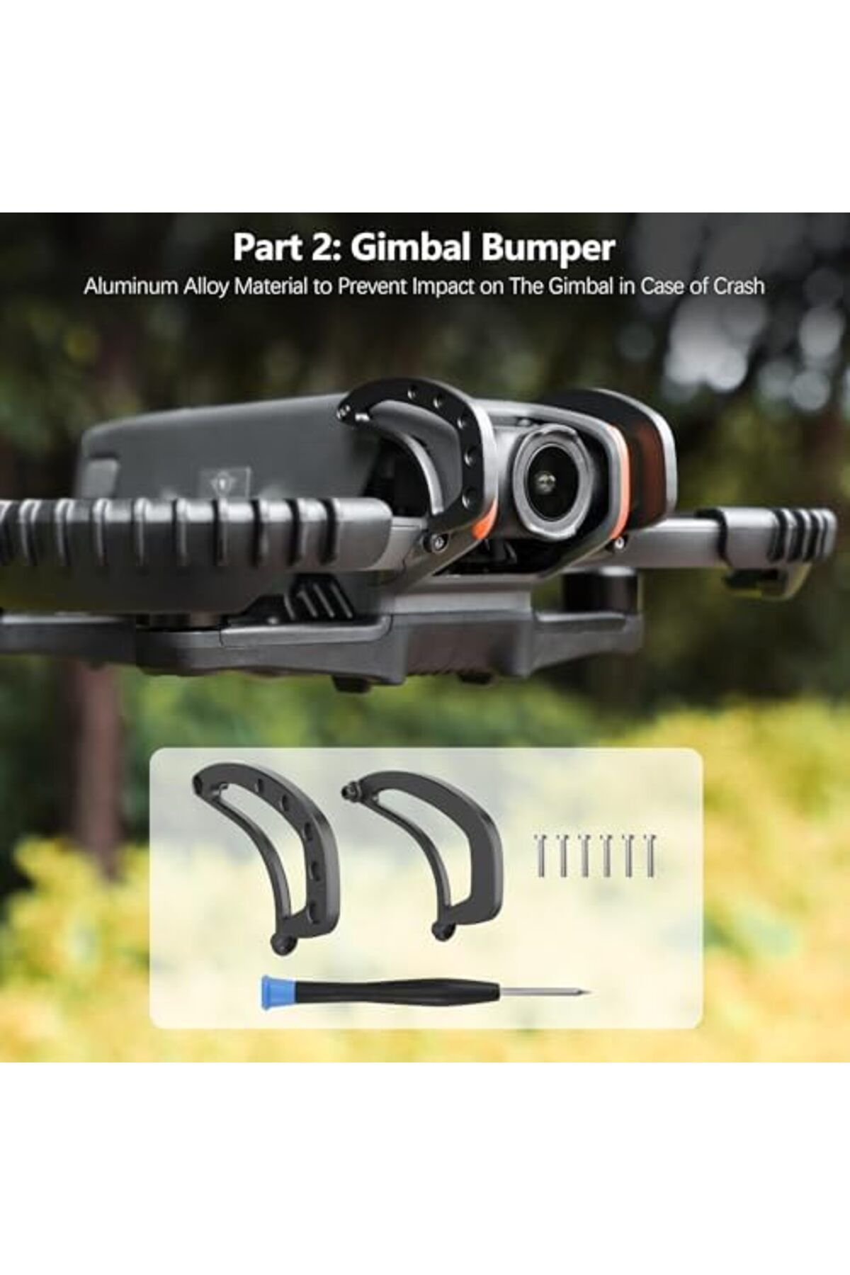 Cesiro-FPVtosky 3-in-1 Protective Accessories for DJI Avata 2, Avatar 2 Propeller Protector + Slow Protector 4