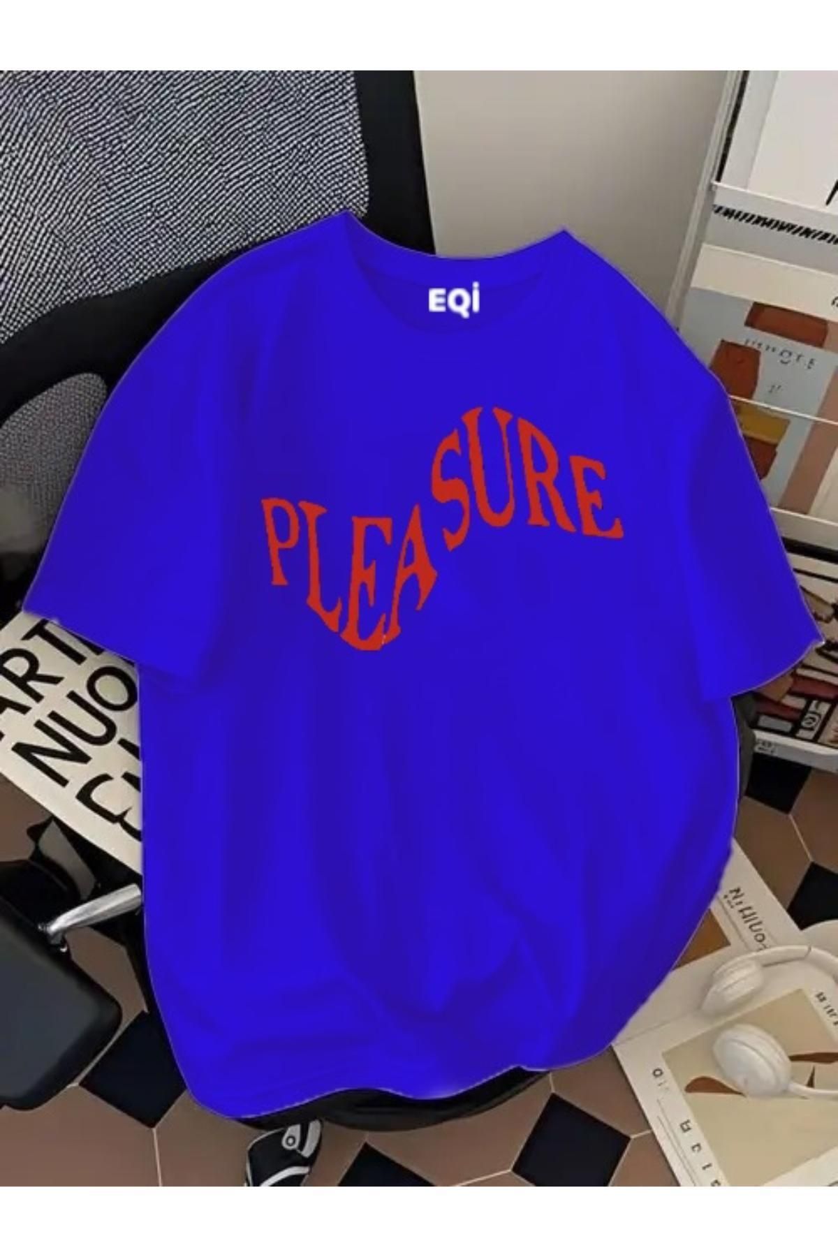 EQİ Pleasure Baskılı Oversize T-Shirt