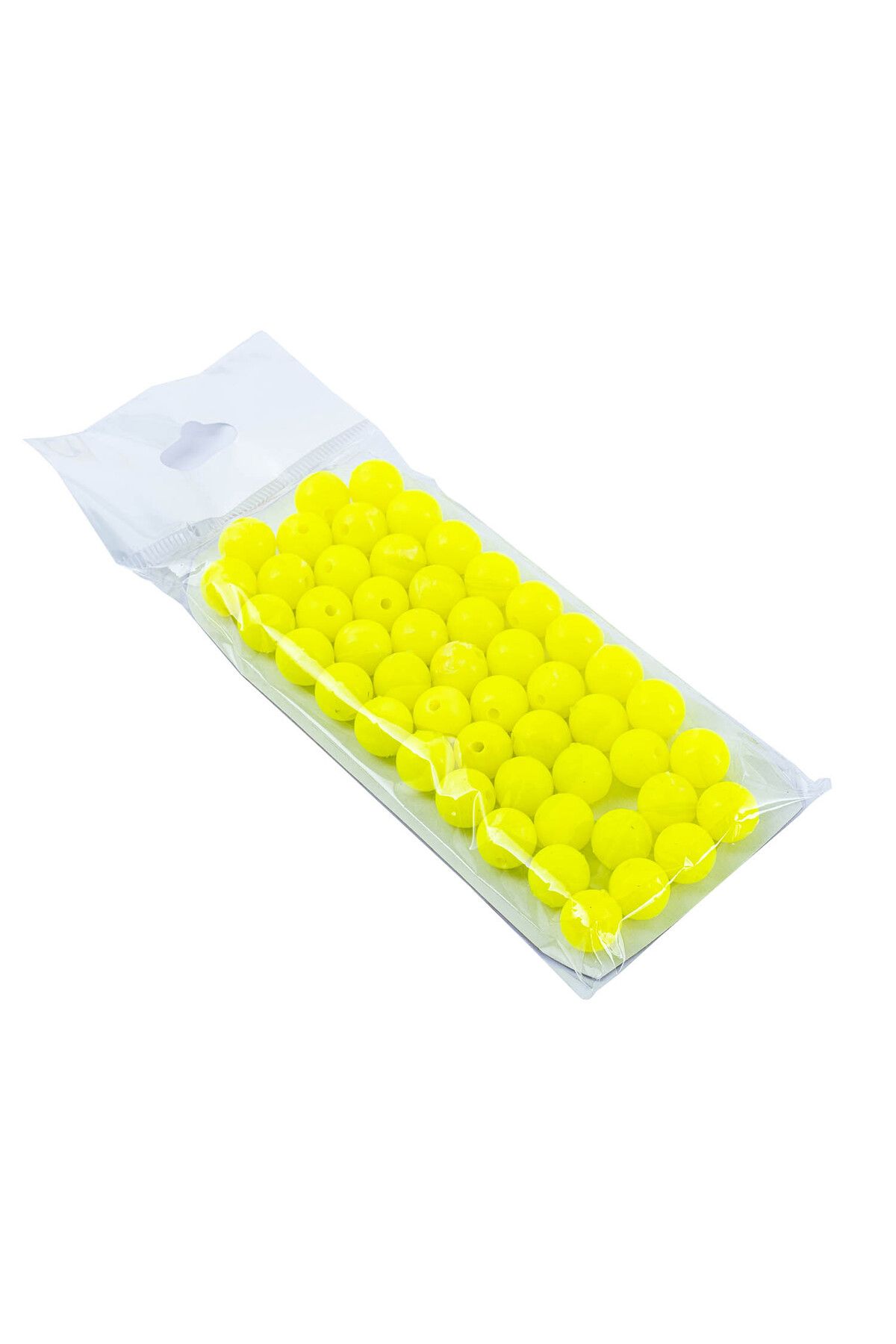 Genel Markalar Yüzen Sazan Boncuğu - 14 MM - 50'li - Neon Yeşili