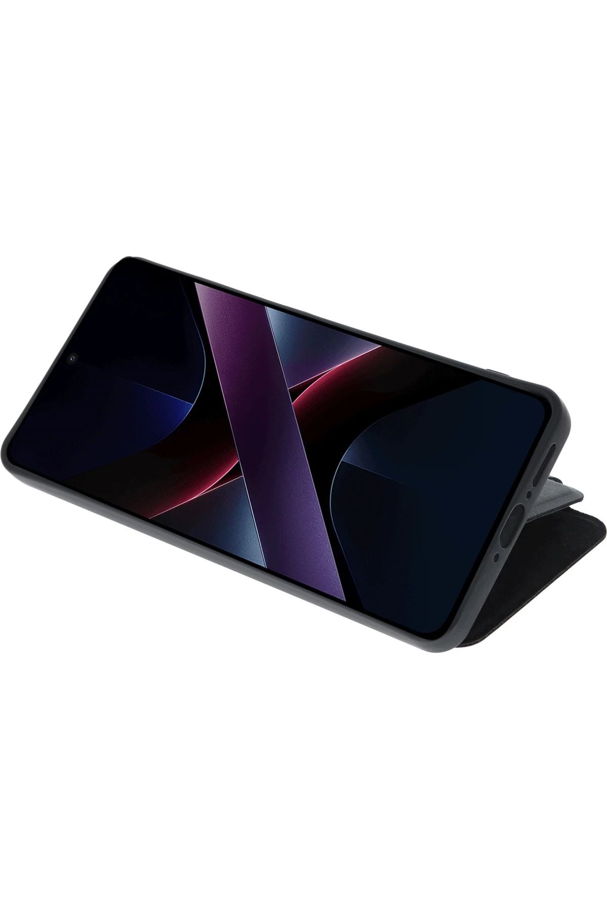 NewFace Xiaomi Poco X7 Pro Kılıf Flip Cover - Siyah FERRG