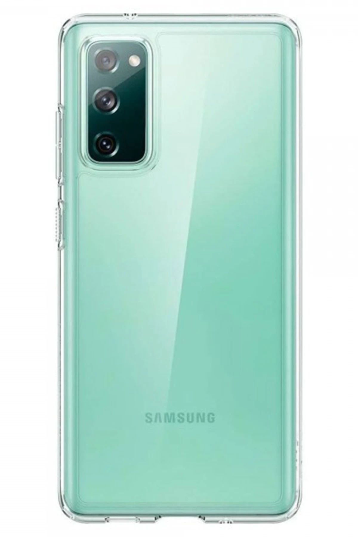 NewFace Samsung Galaxy S20 FE Kılıf Lüx Şeffaf Silikon FERRG
