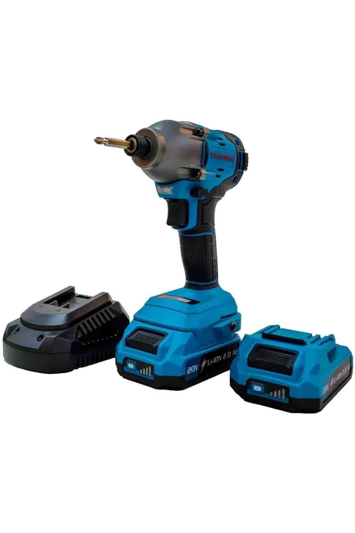 CATPOWER EL ALETLERİ CATPOWER AKÜLÜ TORKLU VİDALAMA Li-ion (MAKİNE) KÖMÜRSÜZ 20V +(4.0 Ah Akü)+(Hızlı Şarj Cihazı)