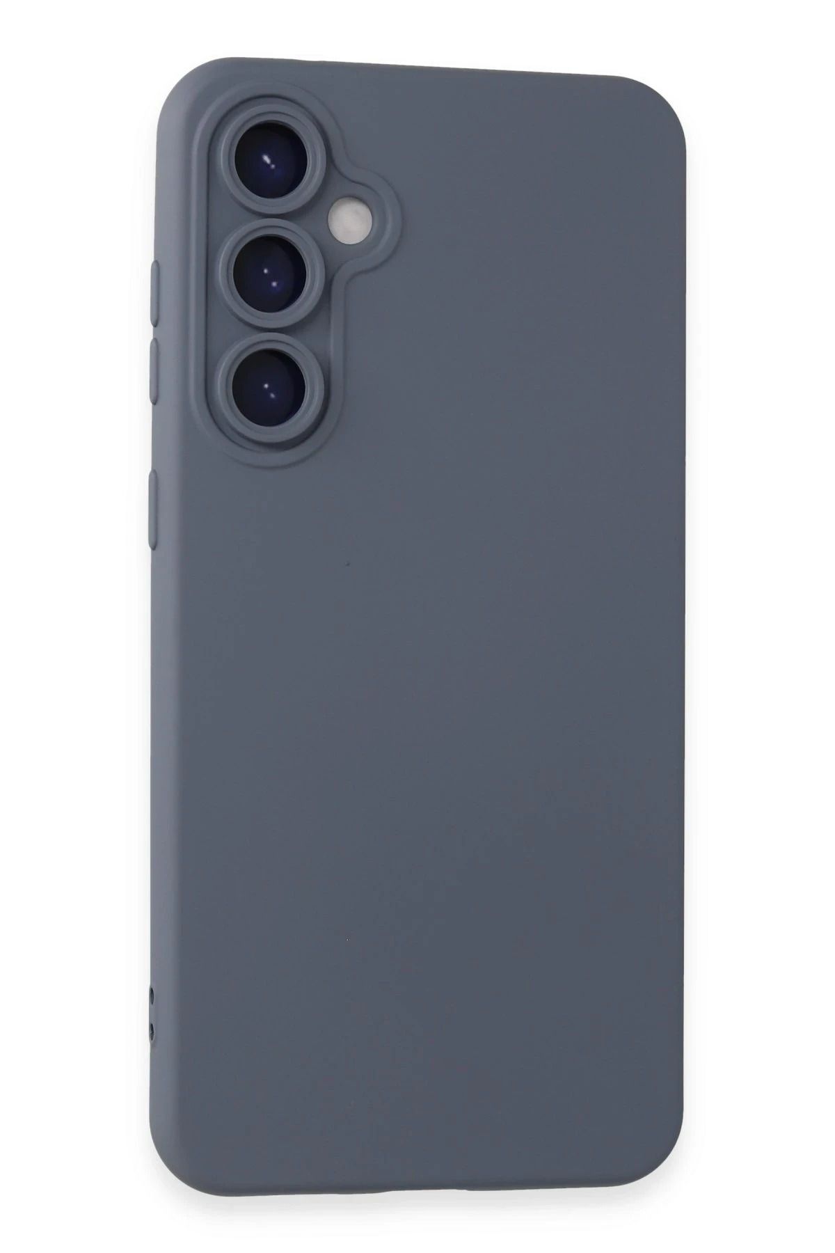 NewFace Samsung Galaxy S23 FE Kılıf Nano içi Kadife Silikon - Gri FERRG