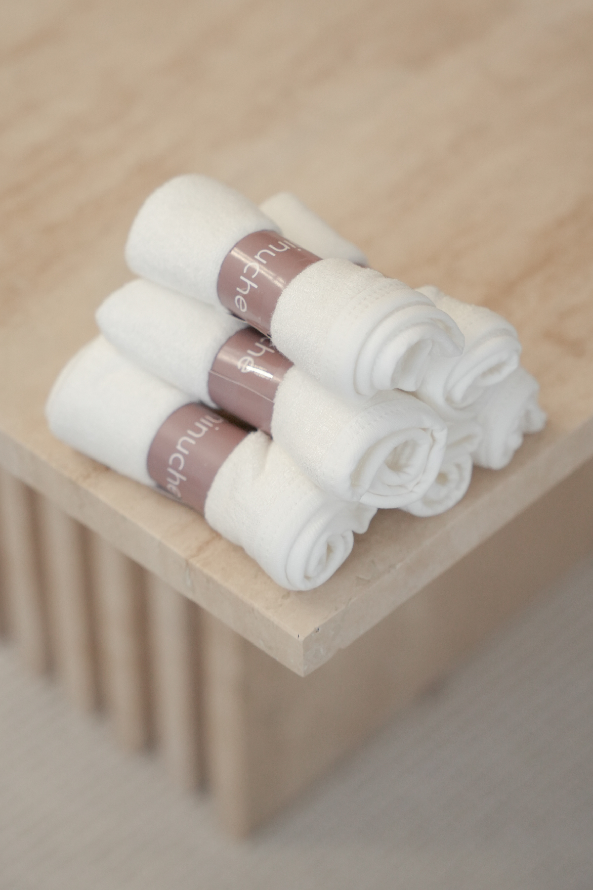 Minuche Bambu Bebek Havlusu 6'lı - Ultra Yumuşak ve Emici Bebek Banyo Yüz Havlusu - Hassas Ciltler fotoğrafı 4 (önizleme)
