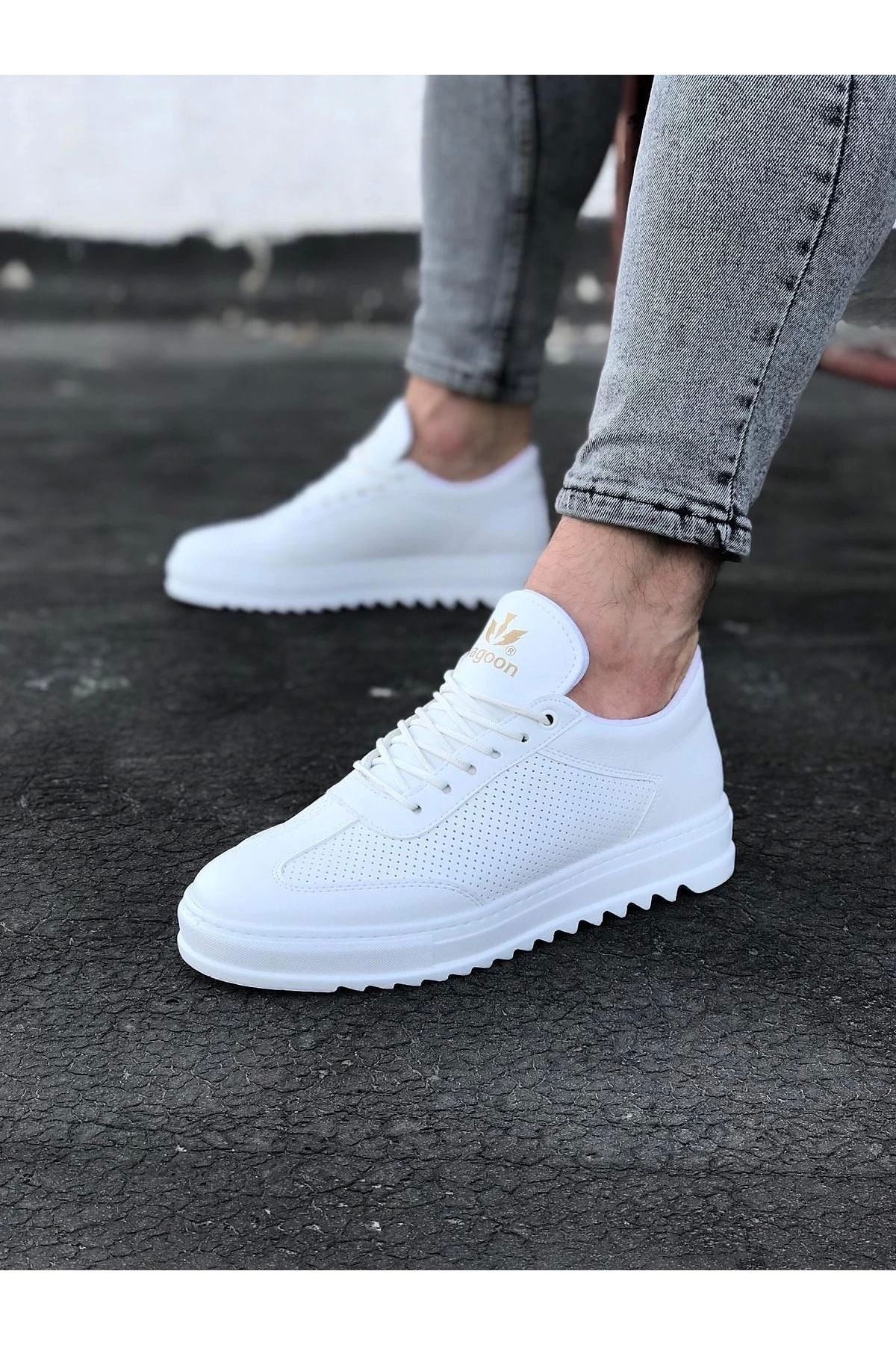 luz&pos WG022 Beyaz Erkek Casual Ayakkabı