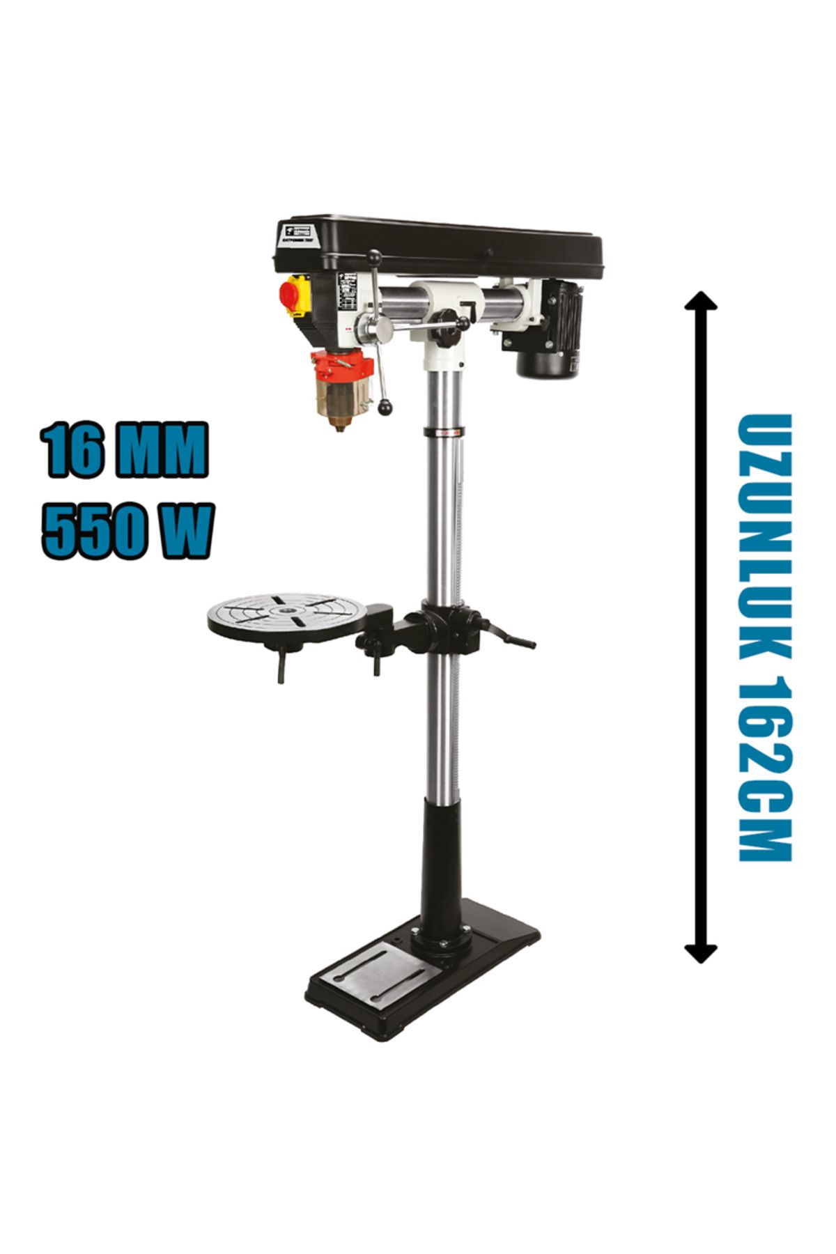 CATPOWER EL ALETLERİ Catpower CAT7227 Radyalli Sütunlu Matkap 16 mm 550W
