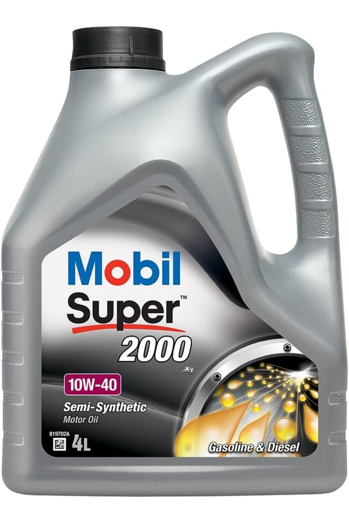 Mobil MOBI·L SUPER 2000 X1 10W-40 MOTOR YAGˆI BENZI·N+LPG+DI·ZEL 4 LT