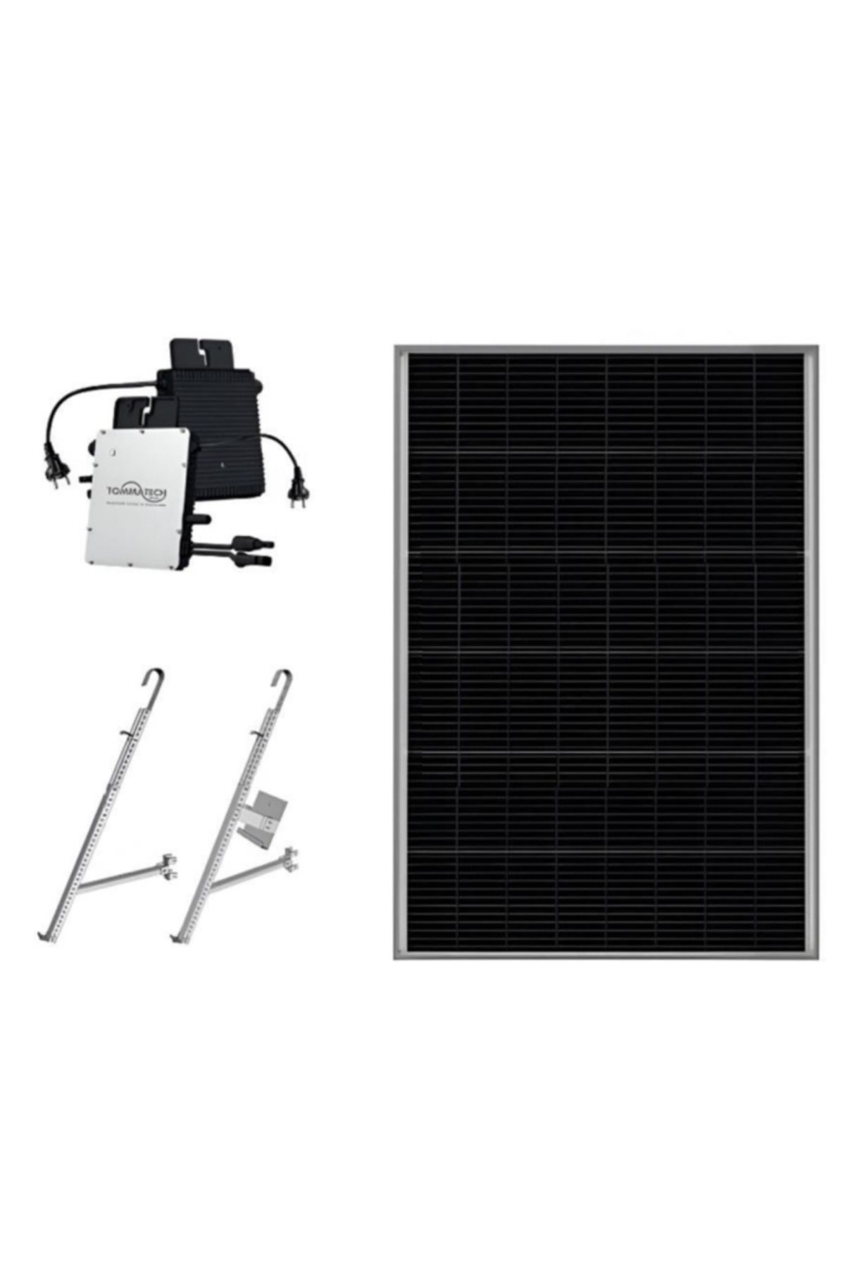 Tommatech 300we 1x240wp Mikro Inverter Güneş Enerjisi Balkon Seti