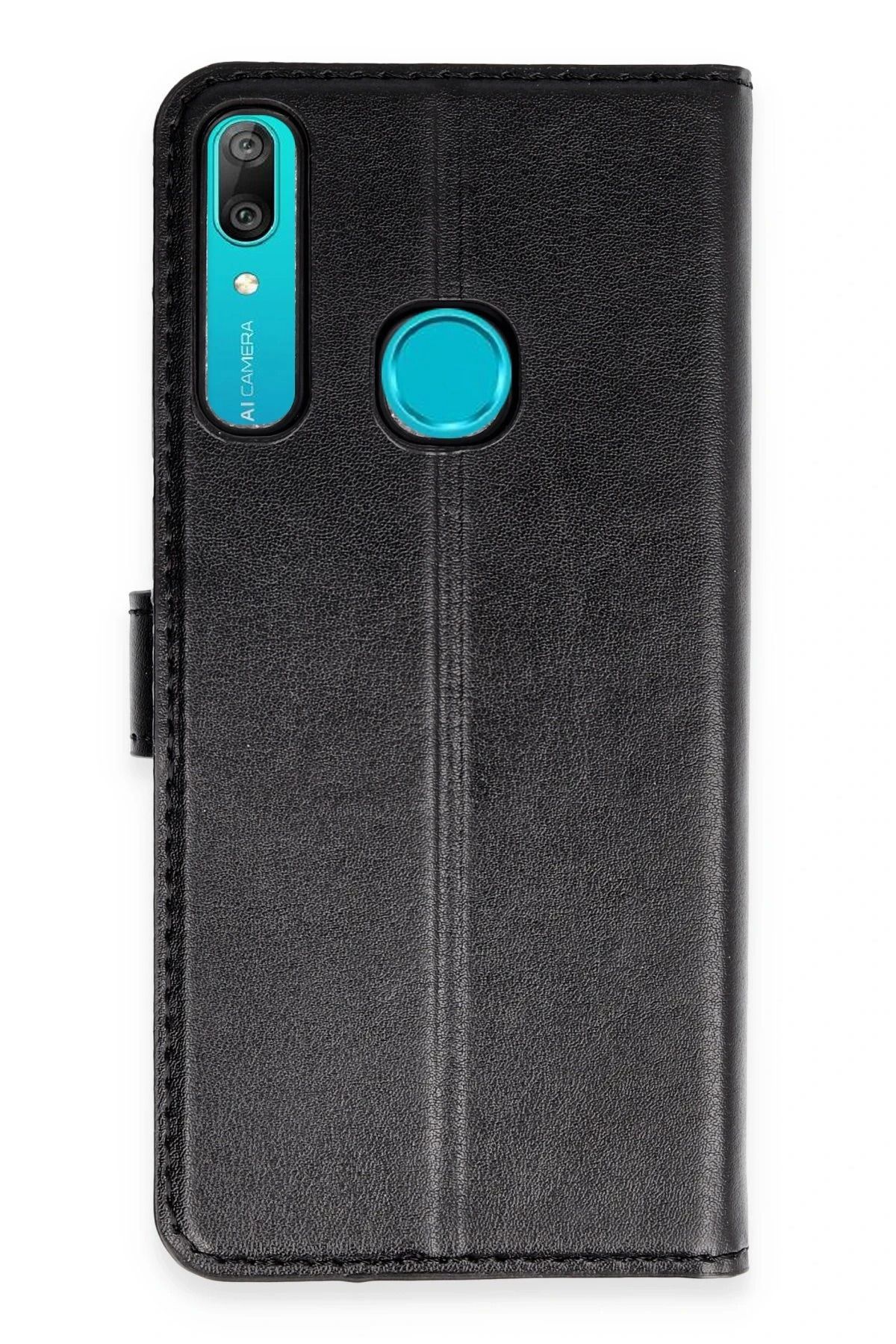 NewFace Huawei Y6 Prime Kılıf Trend S Plus Kapaklı Kılıf - Siyah FERRG