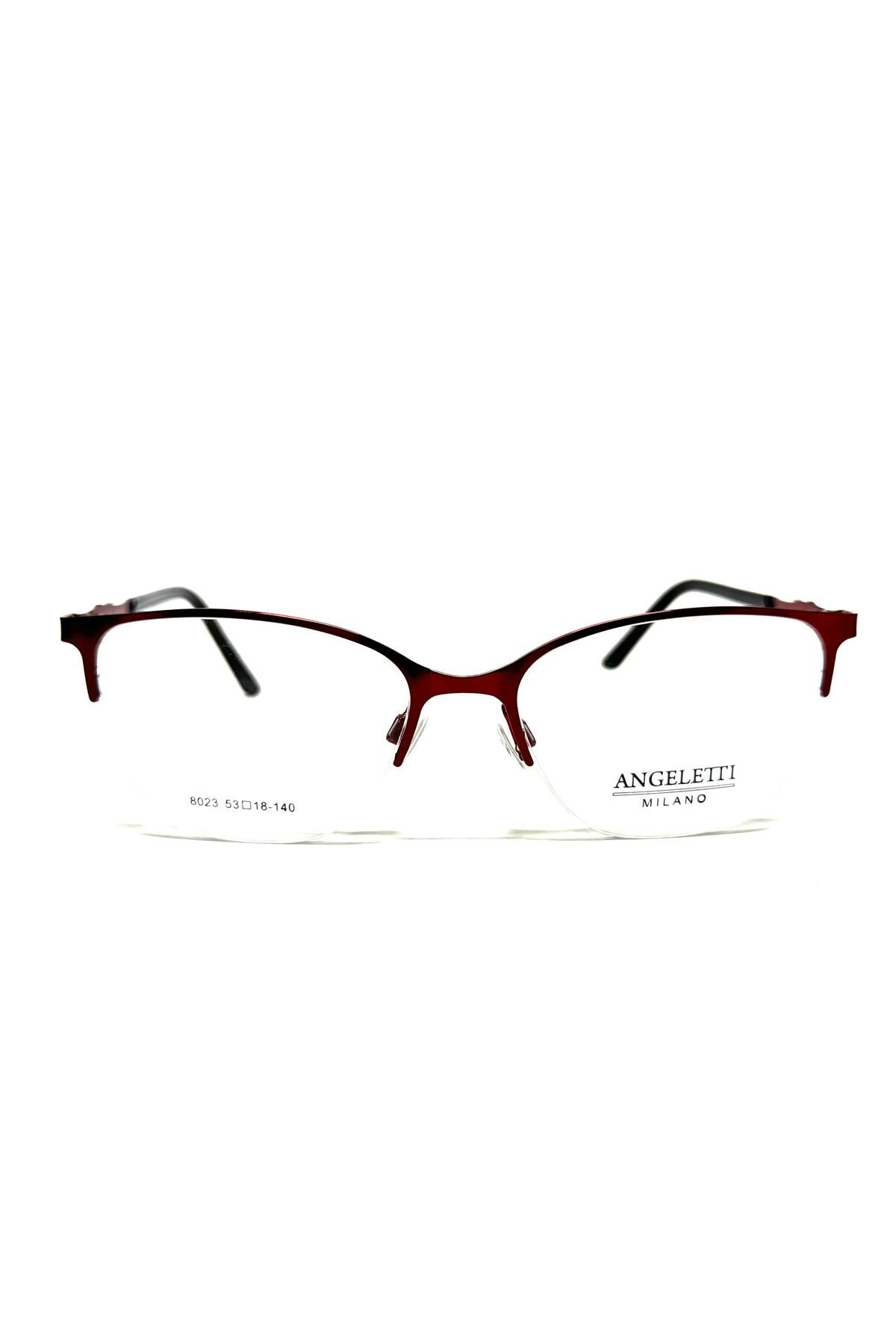 ANGELETTİ MİLANO Angeletti Milano 8023 Kırmızı Gözlük Çerçevesi