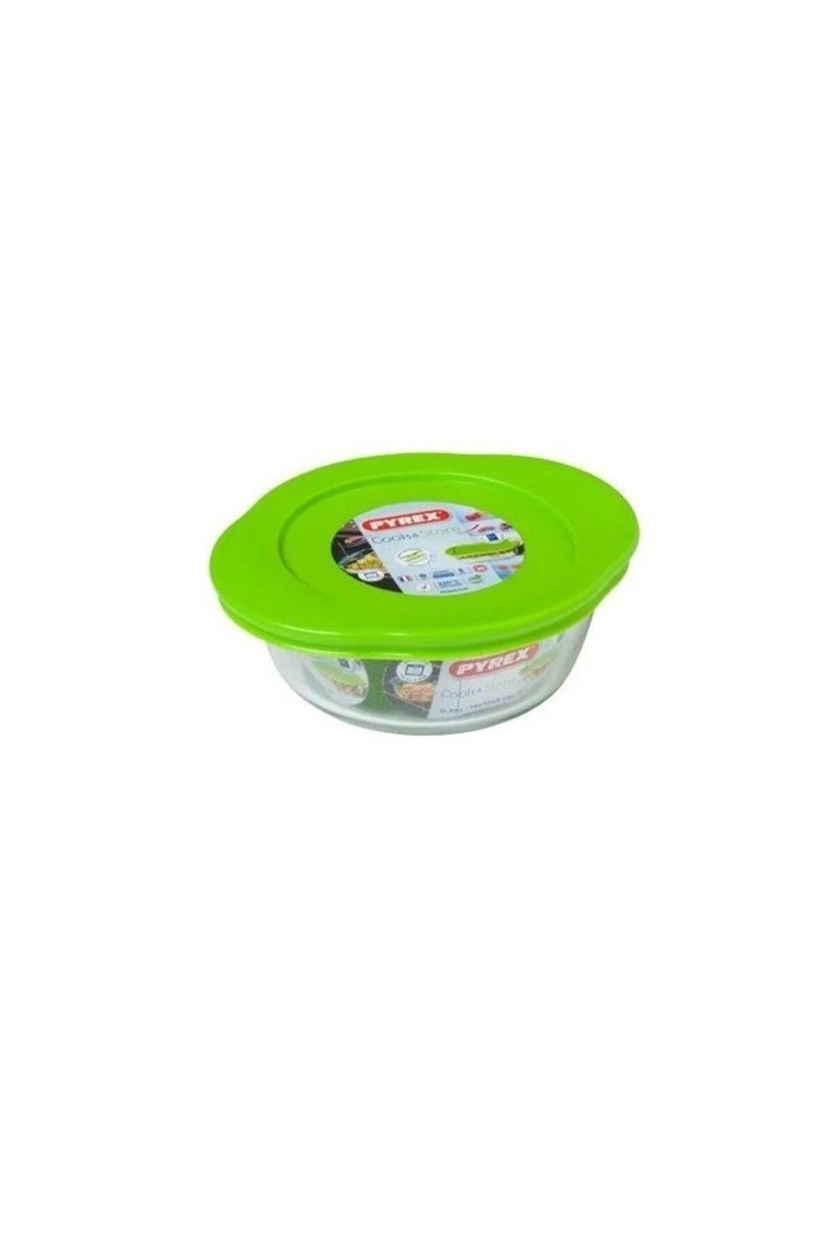 Pyrex Yuvarlak Saklama Kabı - 0,35 L.