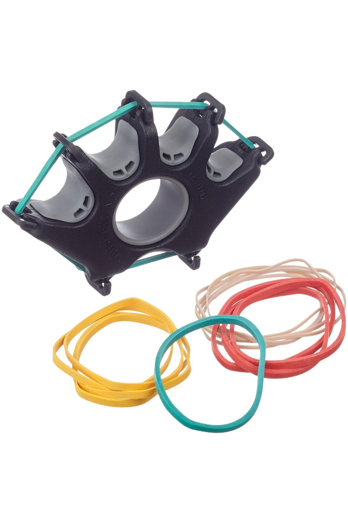 Libor-Cando Digi-Extend Hand and Finger Exercise Rubber-14 Rubber (5 Skin, 4 Yellow, 3 Red, 2 Green) 2
