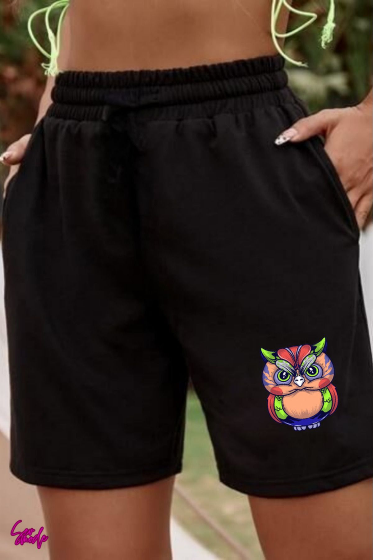 SevMode Baskılı Unisex Şort