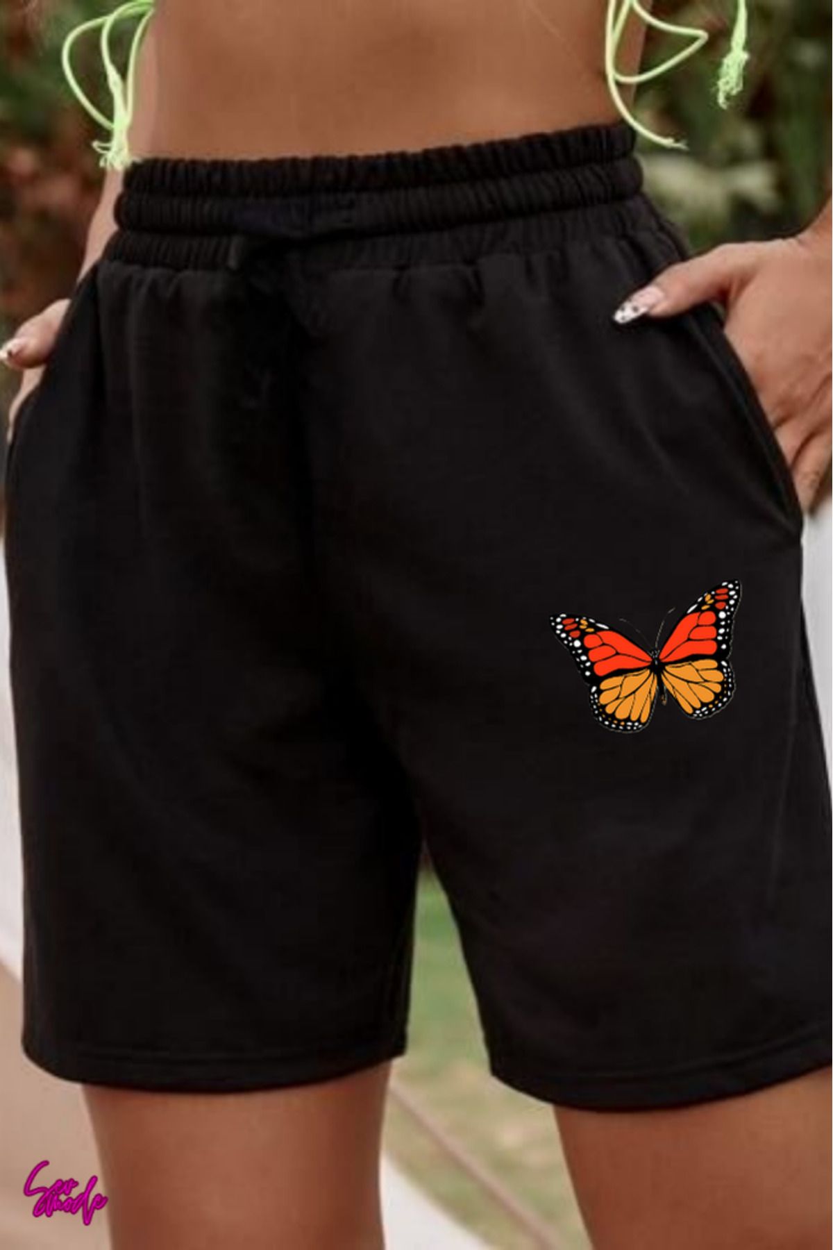 SevMode Baskılı Unisex Şort