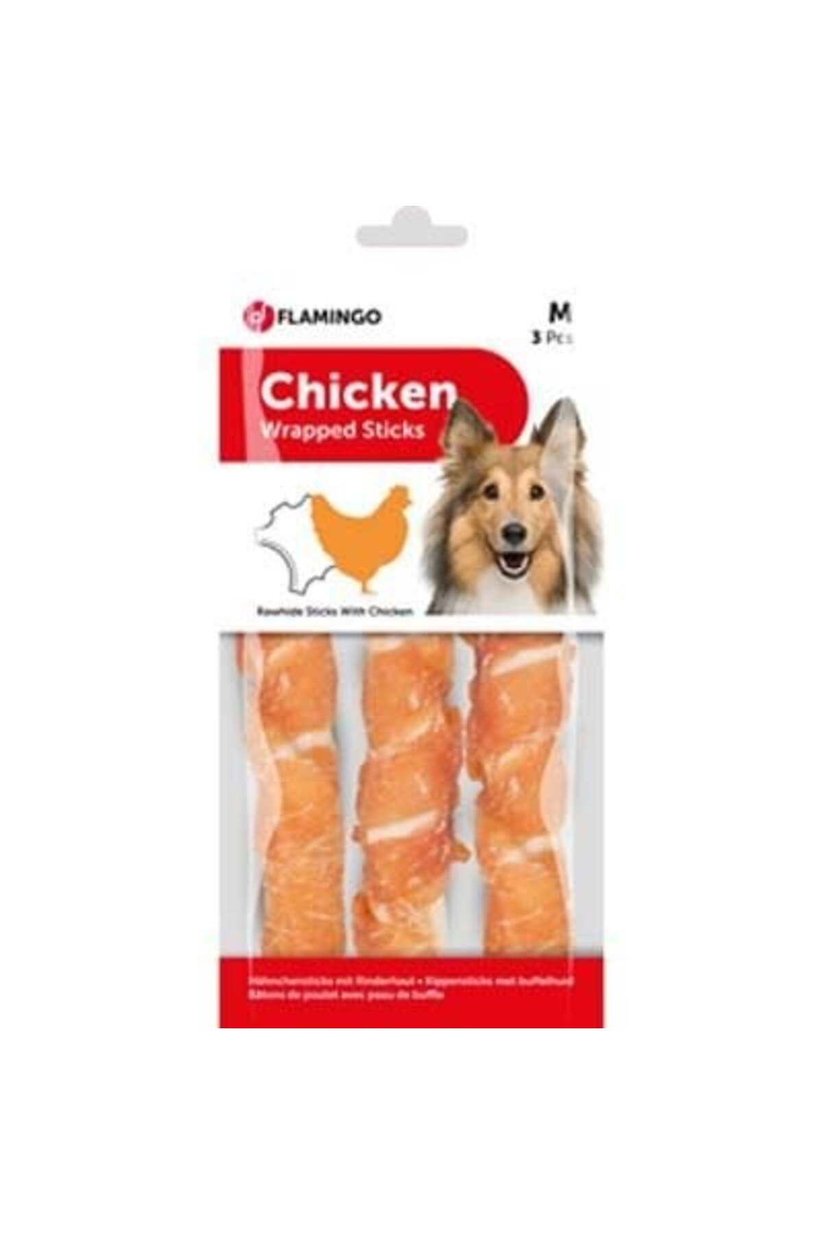 Flamingo Tavuklu Köpek Ödül Çubuğu 17 Cm 155 Gr - 241-514534