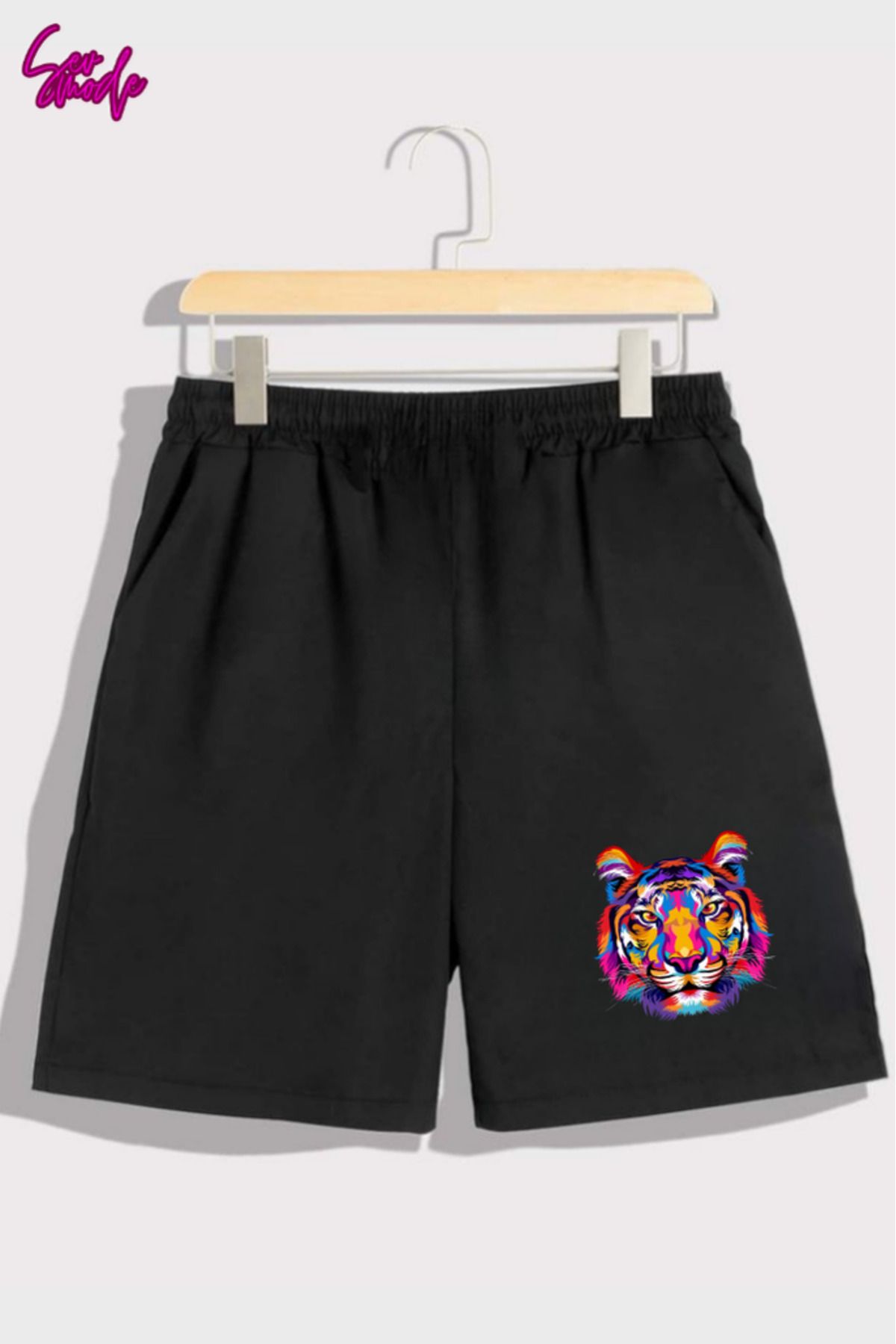 SevMode Baskılı Unisex Şort