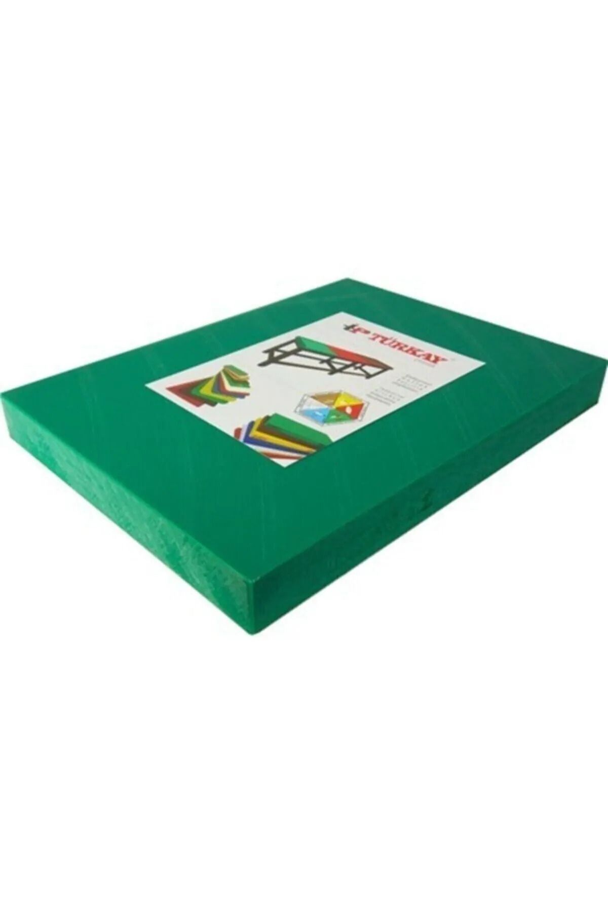 UNDERGROUND TRADE Polietilen Kesme Tlevhası, Et Meyve Sebze " Kesim Levhası Yeşil 40x60x2 Cm