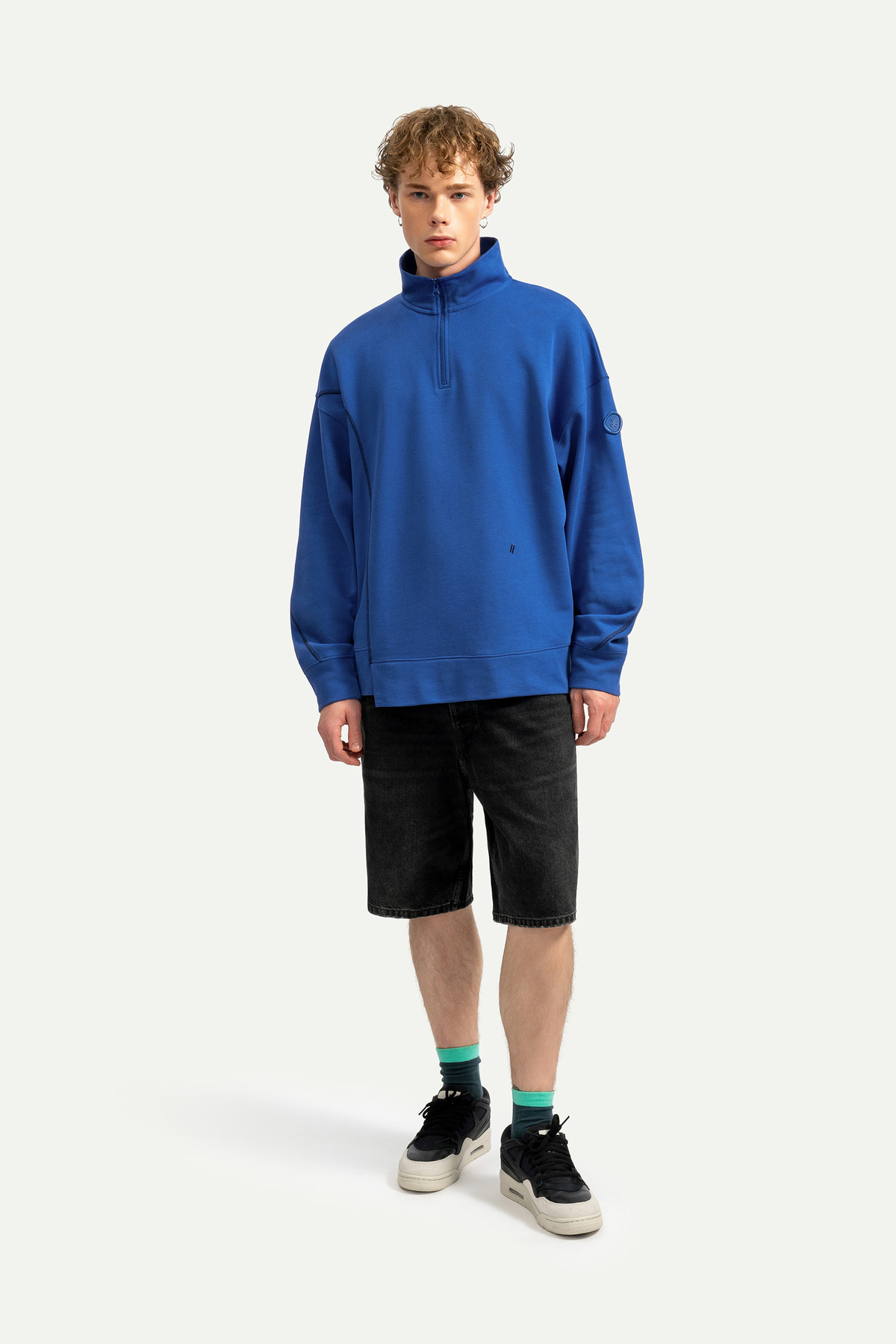 KAFT-Hanorac unisex cu jumătate de fermoar - Ploid - Comet 4